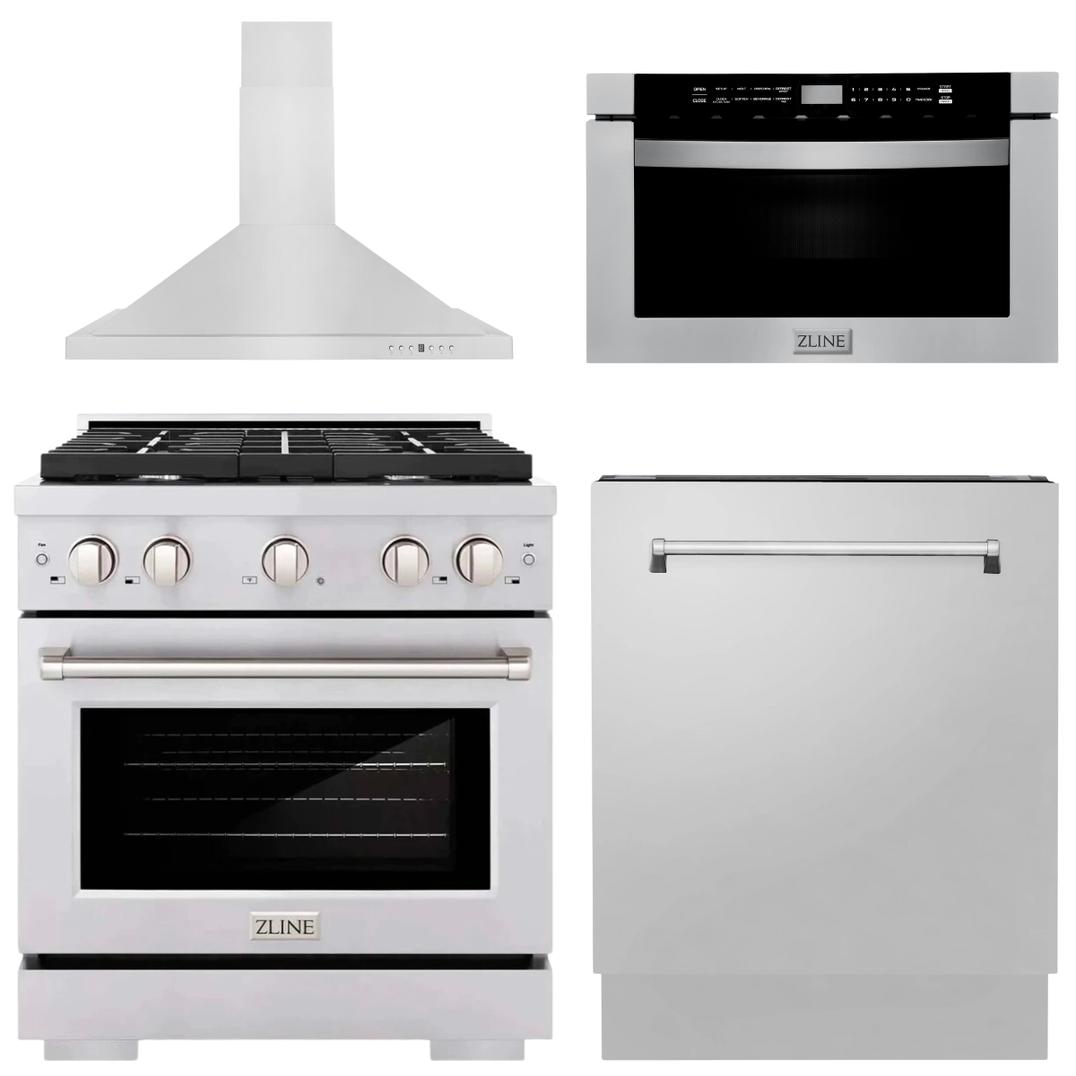 zline-appliance-package-30-in-gas-range-range-hood-microwave-drawer-3-rack-dishwasher-4kp-sgrrh30-mwdwv