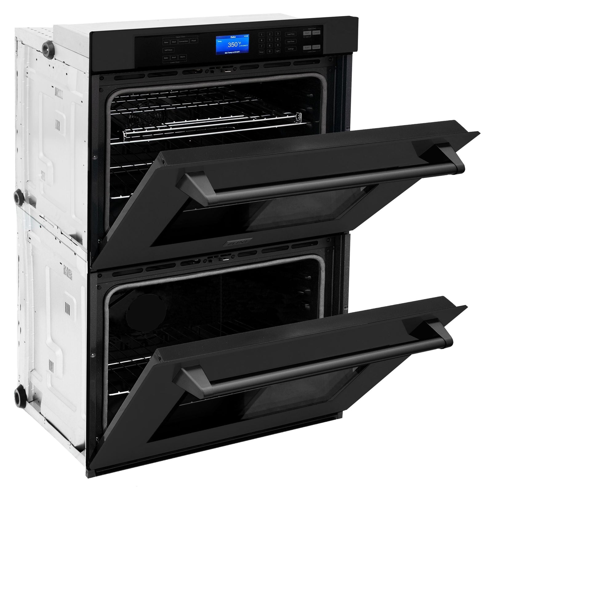 zline-kitchen-appliance-package-with-36-in-black-stainless-steel-rangetop-and-30-in-double-wall-oven-2kp-rtbawd36