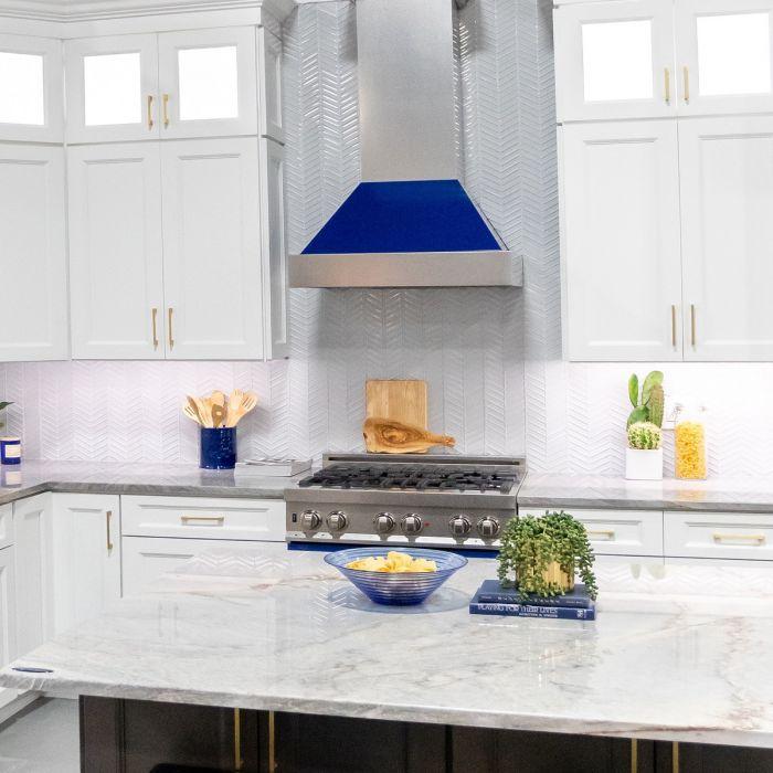 zline-30-in-wall-mount-range-hood-ducted-satin-stainless-steel-blue-gloss-shell-8654bg-30