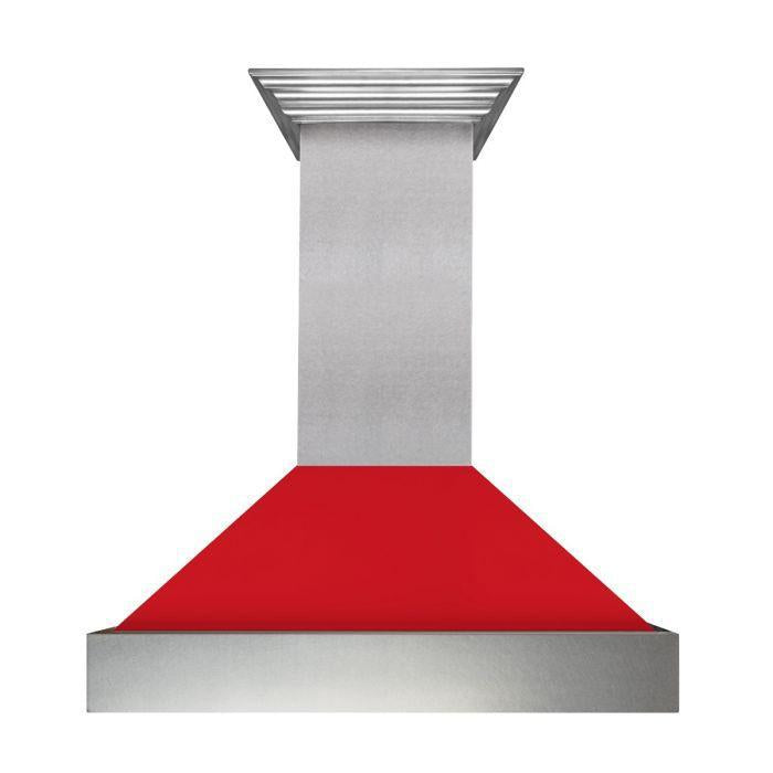 zline-48-in-wall-mount-range-hood-ducted-satin-stainless-steel-red-matte-shell-8654rm-48