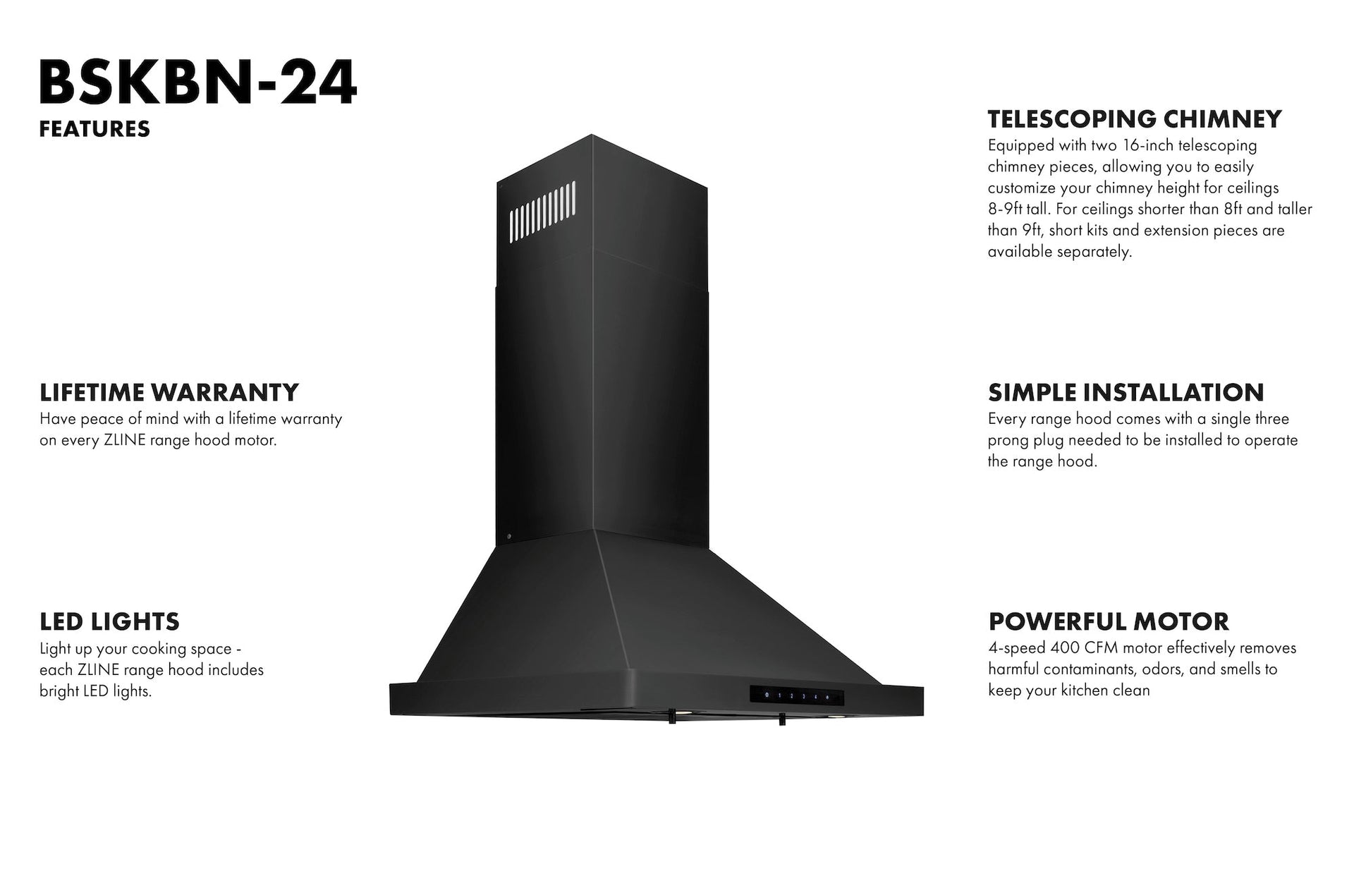 zline-24-inch-wall-mount-range-hood-convertible-vent-black-stainless-steel-400-cfm-bskbn-24