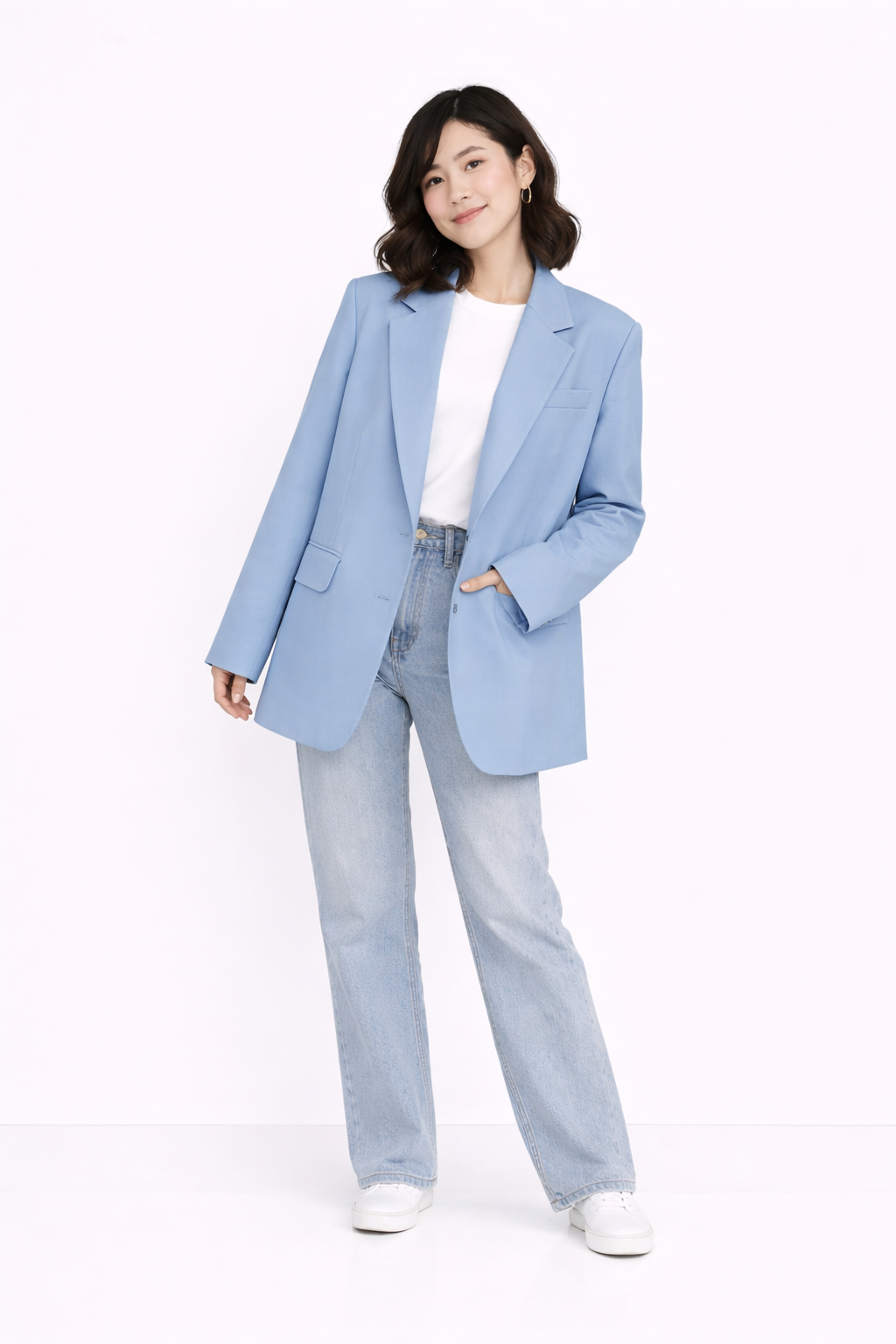 petite-oversized-blazer-for-women-korean-style-loose-fit-tailored-blazer