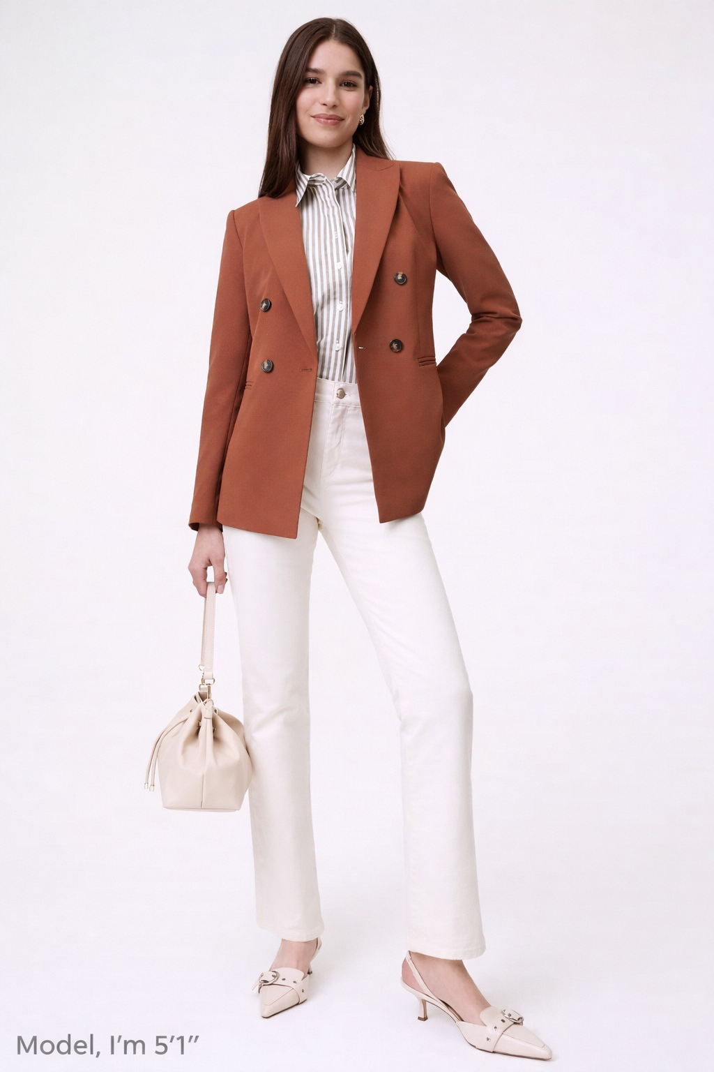 petite-double-breasted-blazer-for-women-tailored-fit-peak-lapel-long-sleeve-workwear-jacket