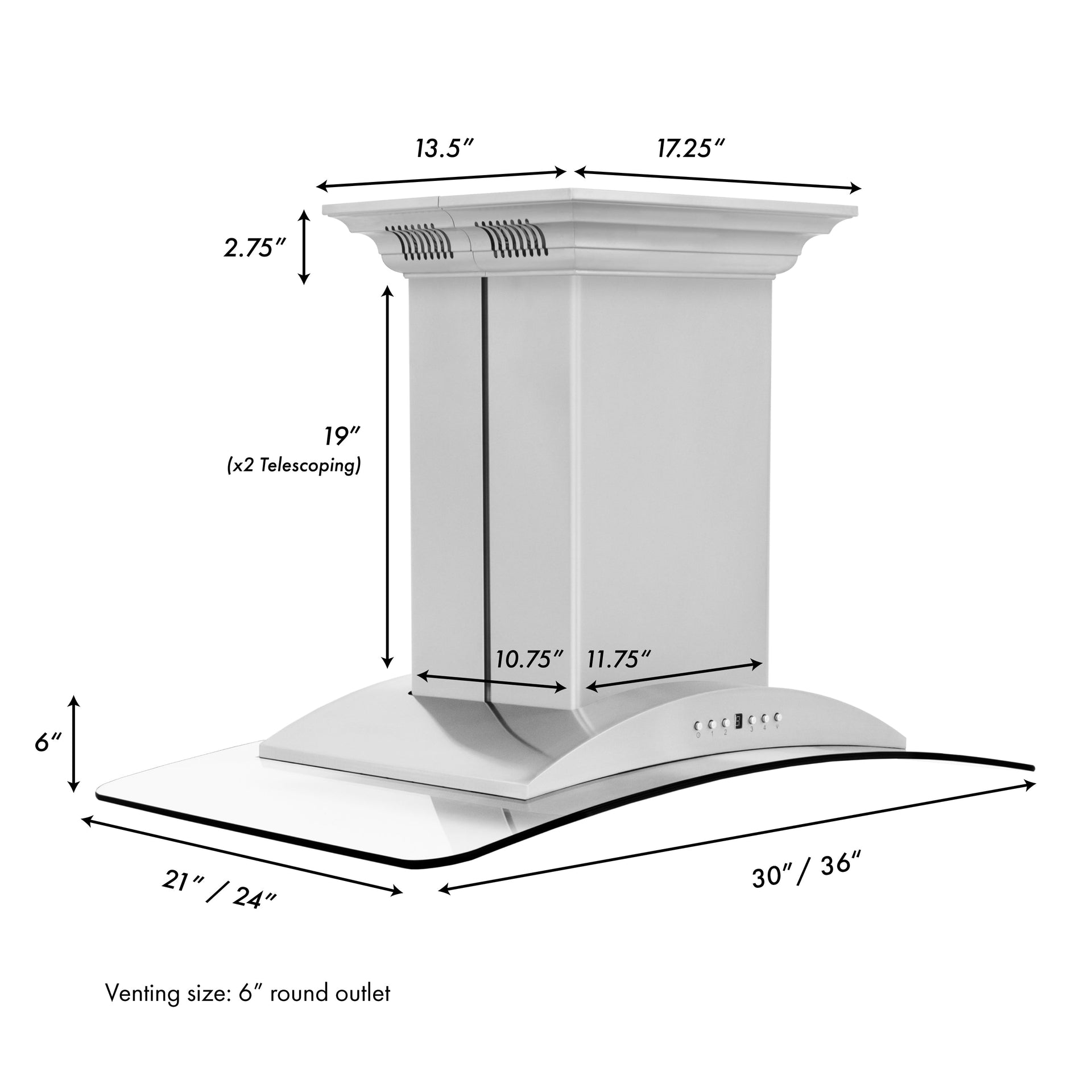 zline-30-in-island-mount-range-hood-400-cfm-stainless-steel-built-in-bluetooth-speakers-gl9icrn-bt-30