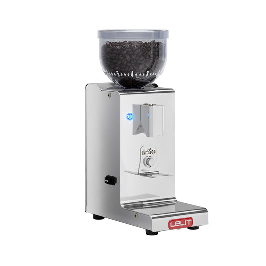 Lelit Fred On-Demand Espresso Grinder with 38mm Conical Steel Burrs