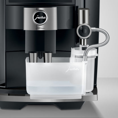 JURA J10 Twin Fully Automatic Espresso Machine with Dual Professional Aroma Grinders