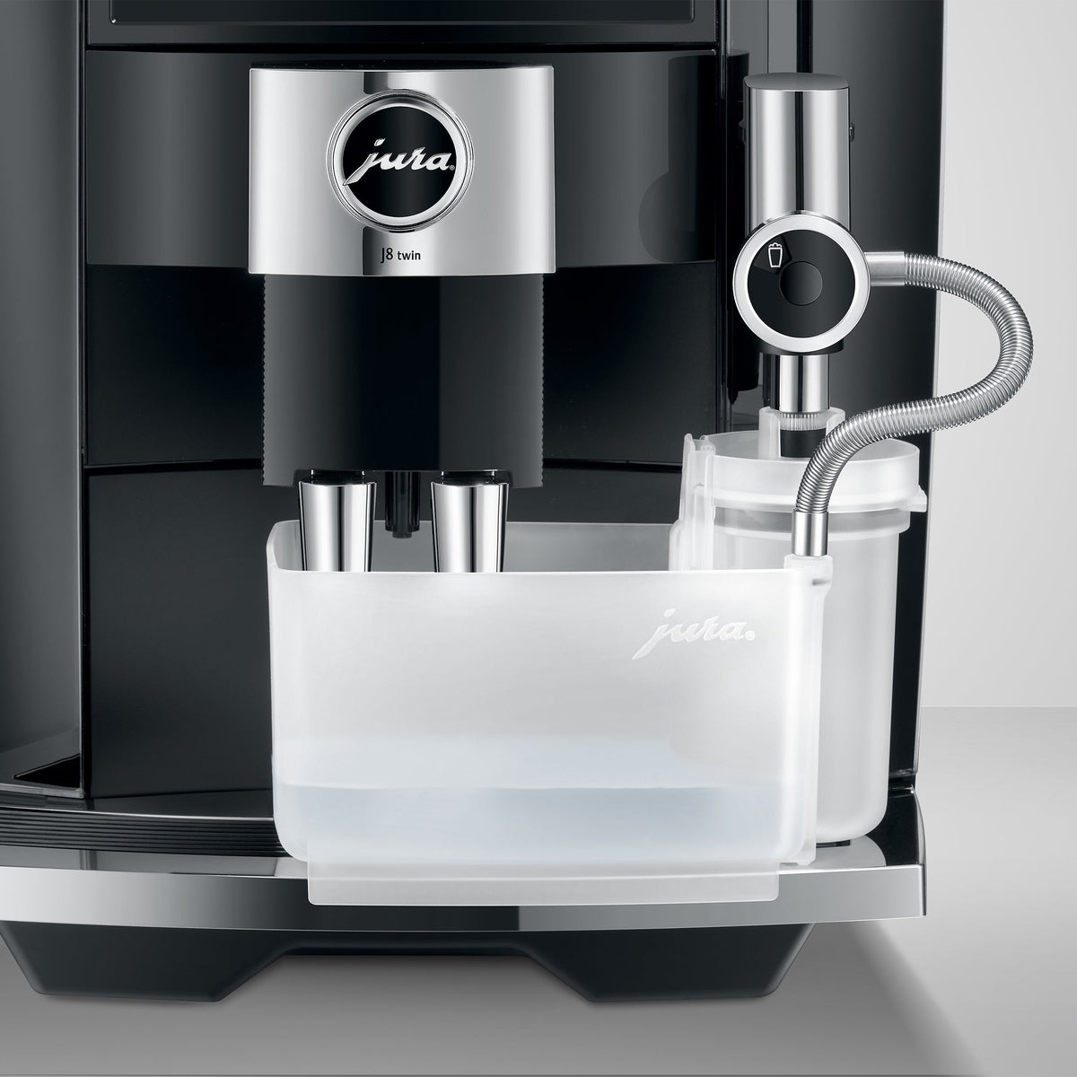 JURA J8 Twin Fully Automatic Espresso Machine with Dual Grinders and 6.7-Inch Display