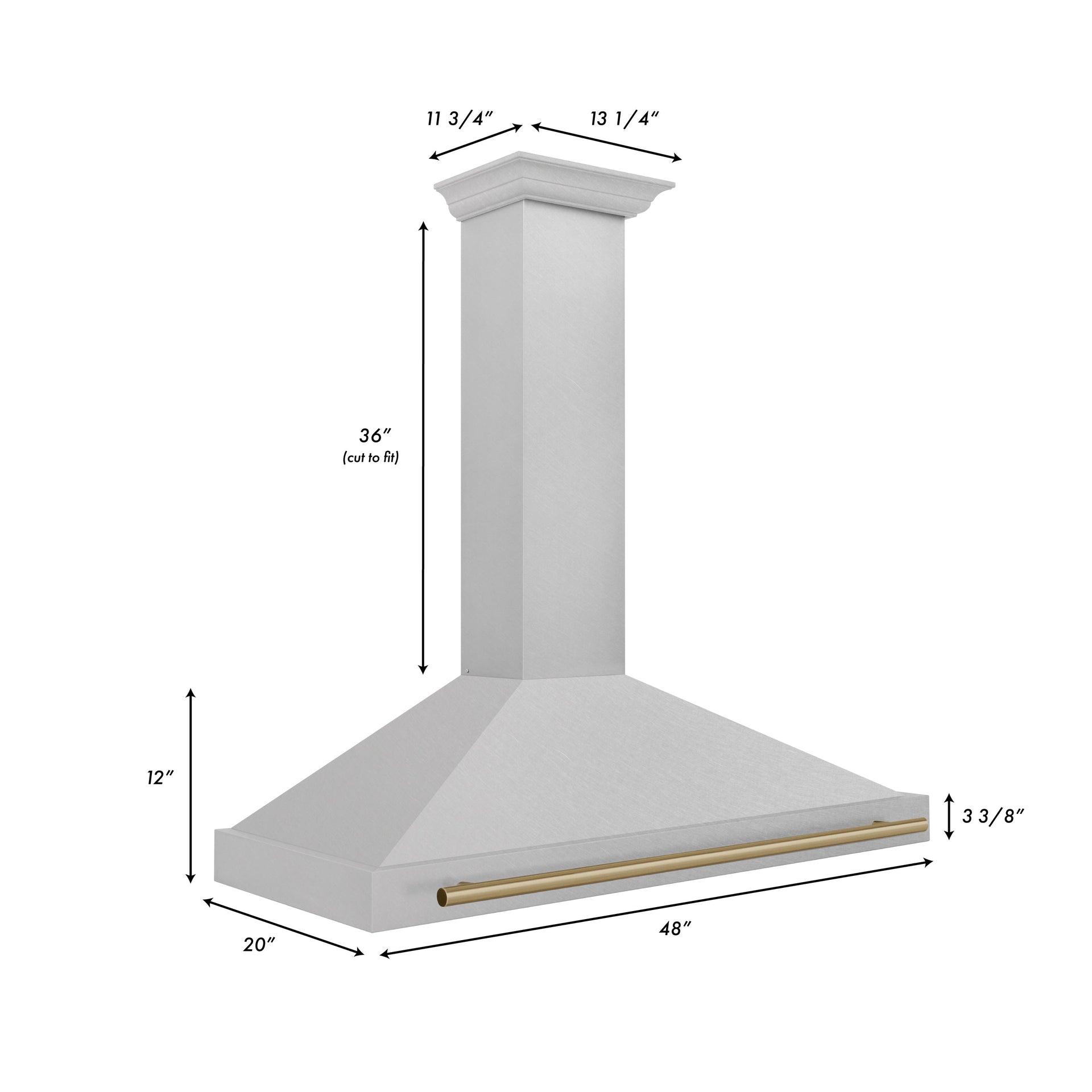 zline-48-in-wall-mount-range-hood-convertible-satin-stainless-steel-champagne-bronze-handle-kb4snz-48-cb