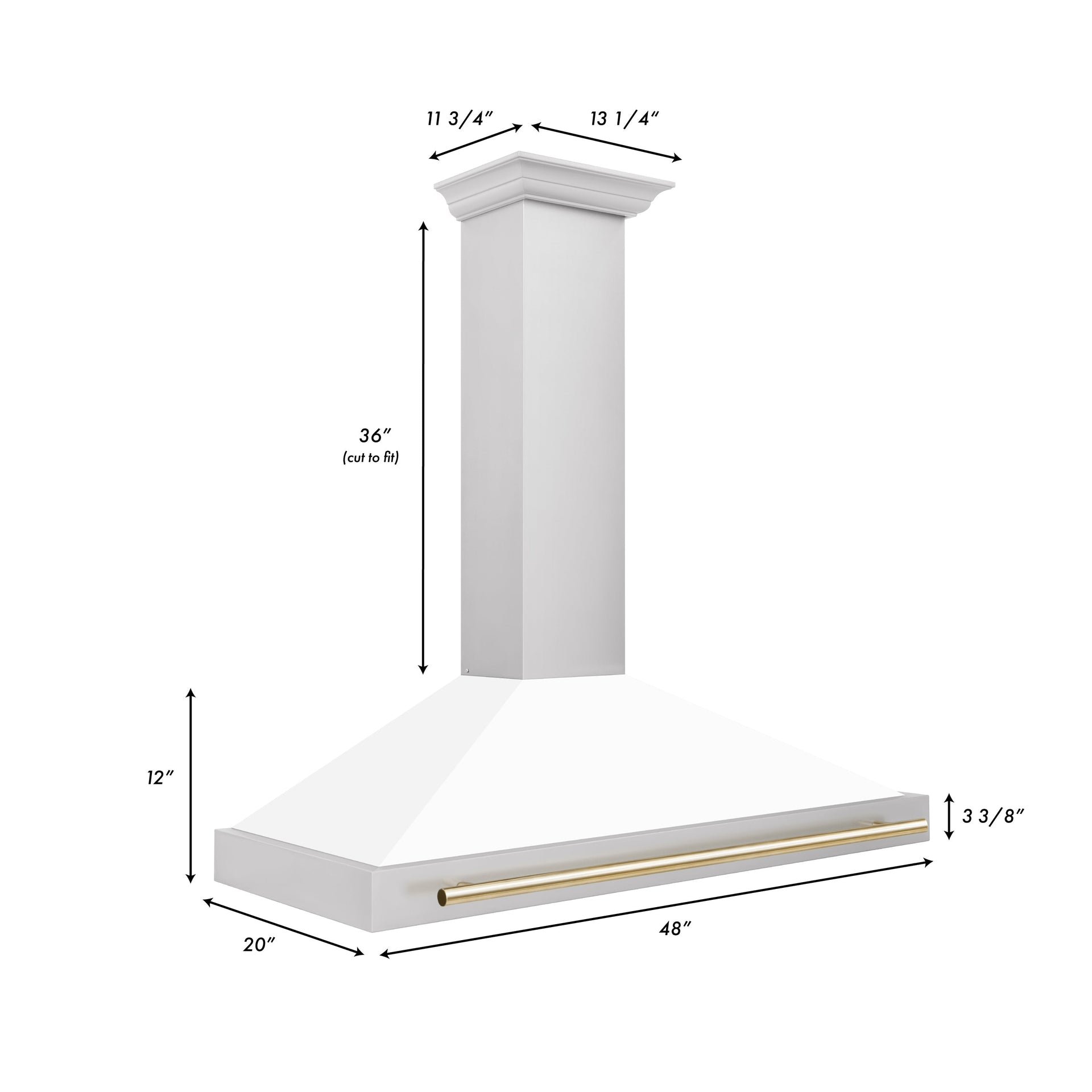 zline-48-in-range-hood-autograph-edition-stainless-steel-white-matte-shell-gold-handle-kb4stz-wm48-g