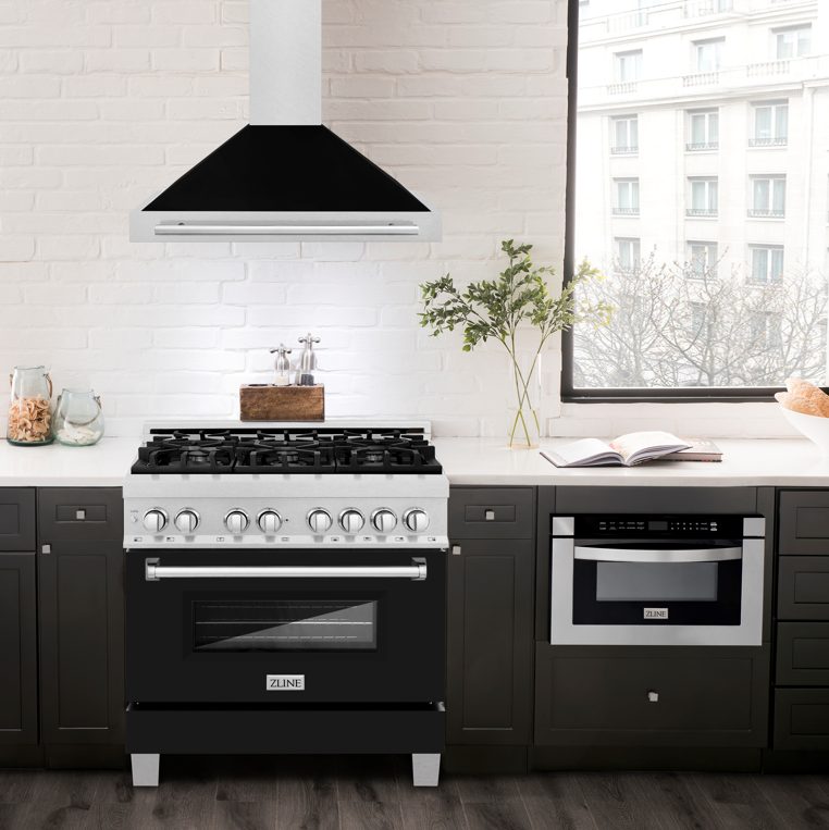 zline-36-in-wall-mount-range-hood-convertible-satin-stainless-steel-black-matte-shell-stainless-steel-handle-kb4snx-blm-36