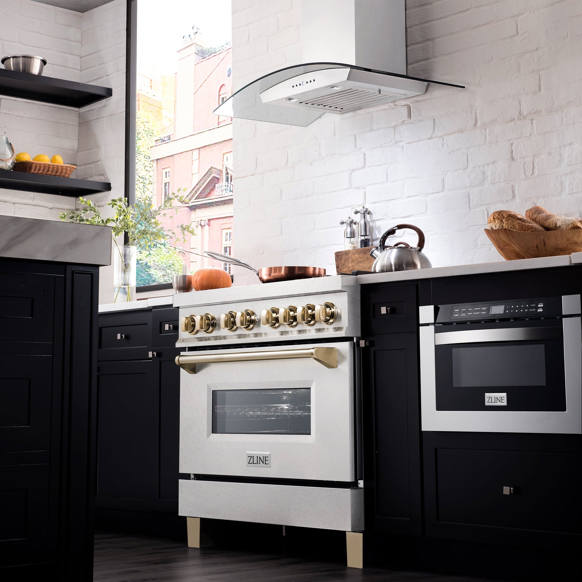 zline-autograph-36-in-4-6-cu-ft-legacy-dual-fuel-range-with-6-gas-burners-and-electric-convection-oven-in-satin-stainless-steel-with-polished-gold-accents-rasz-sn-36-g