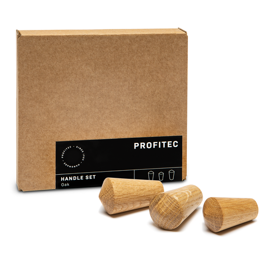 Profitec Oak Lever Upgrade Set – 2 Valve Levers and 1 Brew Lever