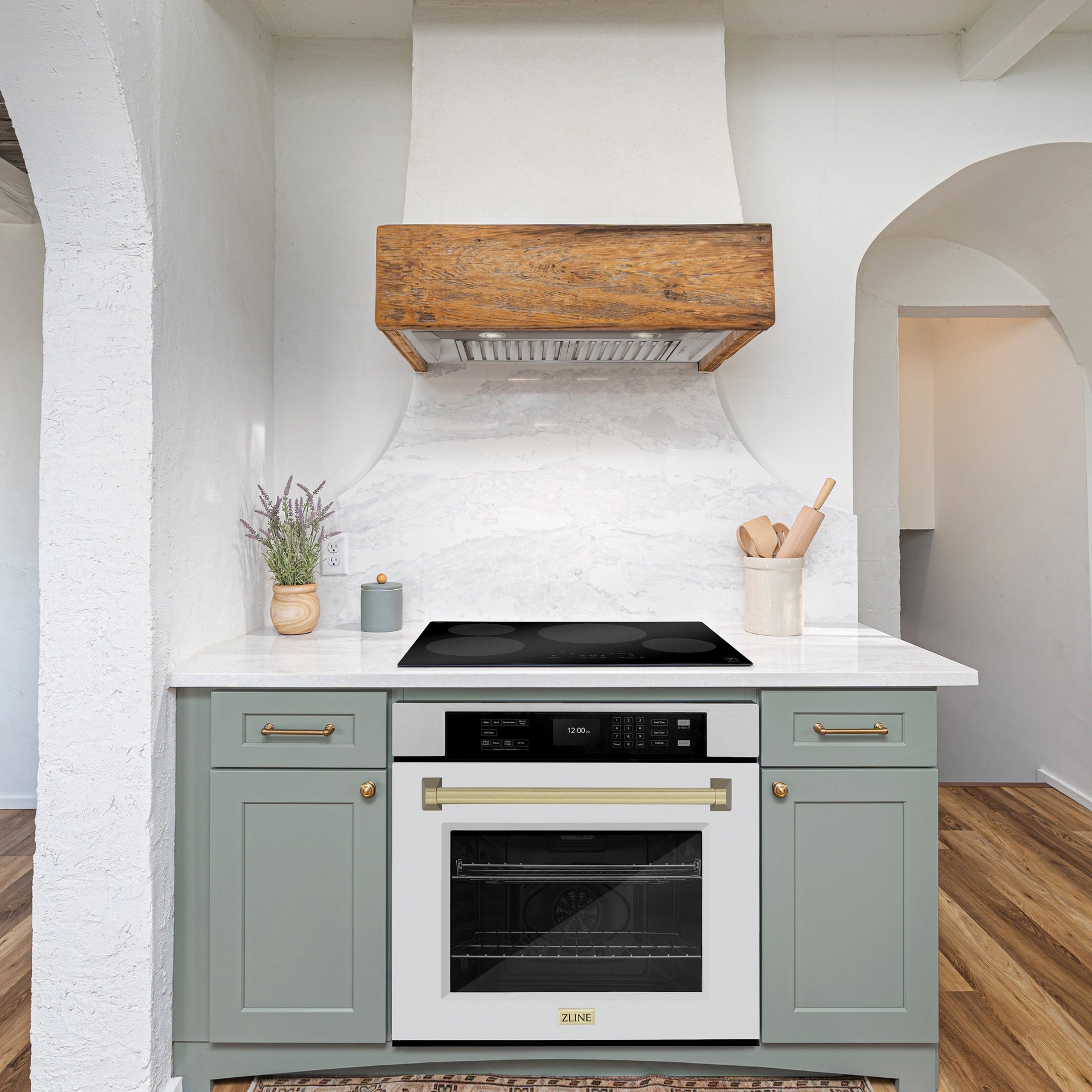 zline-30-autograph-professional-true-convection-single-wall-oven-with-air-fry-and-self-clean-in-satin-stainless-steel-with-white-matte-door-and-champagne-bronze-handle-wassz-wm-30-cb
