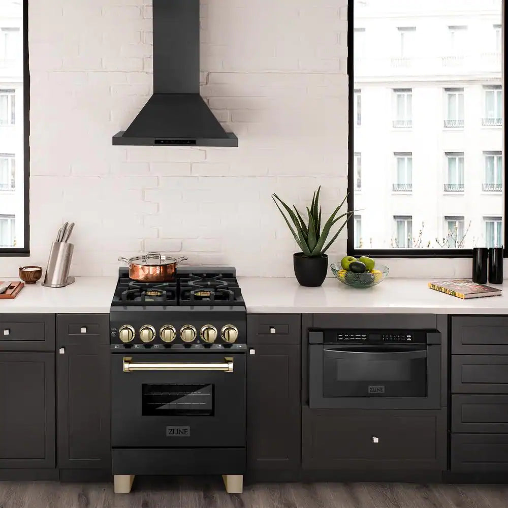 zline-24-in-autograph-edition-dual-fuel-range-in-black-stainless-steel-with-gold-accents-rabz-24-g