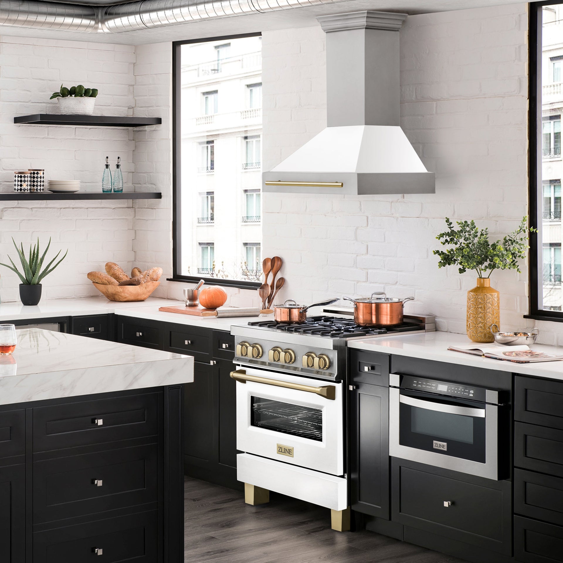 zline-30-in-wall-mount-range-hood-white-matte-shell-gold-handle-400-cfm-8654stz-wm30-g