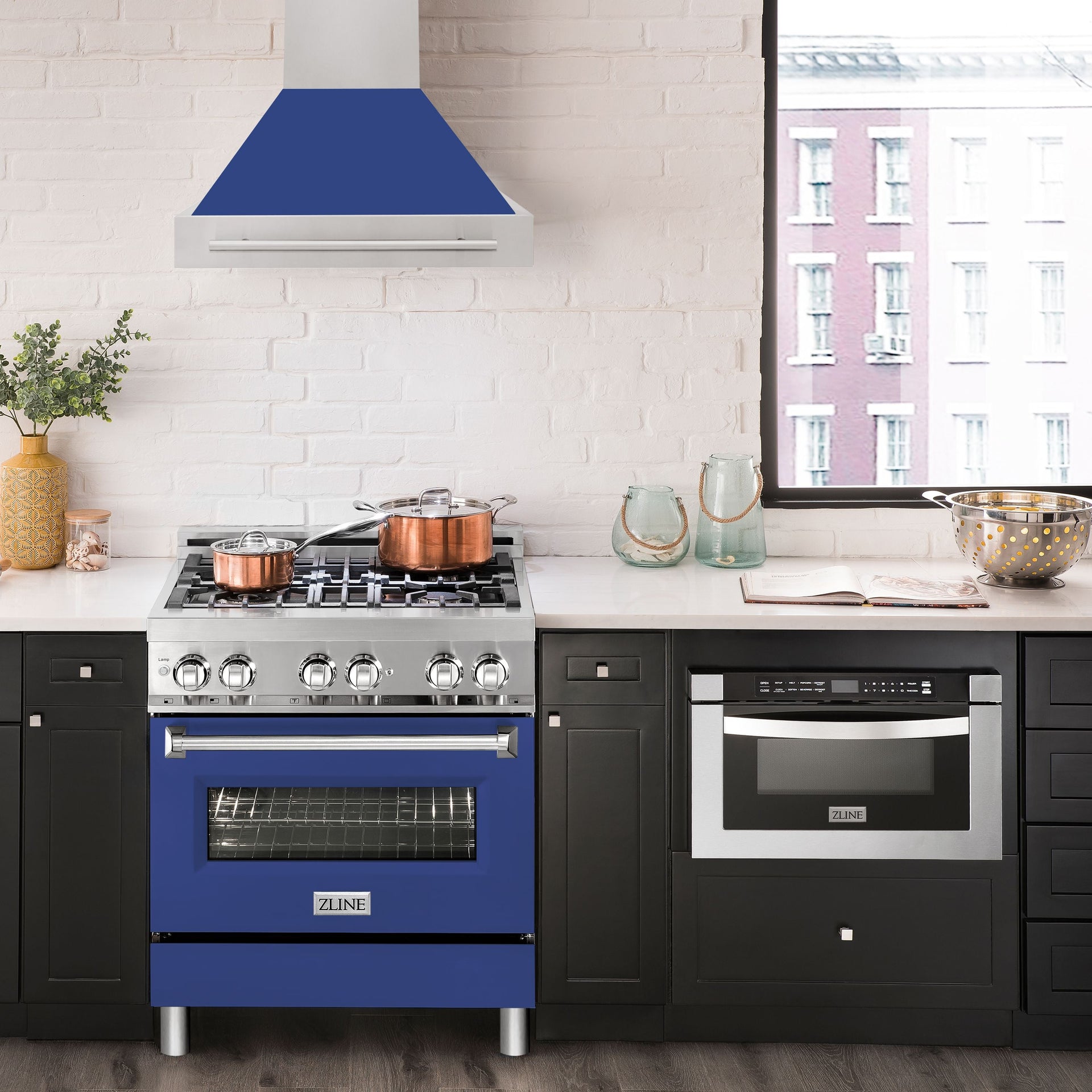zline-30-inch-wall-mount-range-hood-4-speed-400-cfm-stainless-steel-blue-matte-shell-led-lighting-8654stx-bm-30zline-30-inch-wall-mount-range-hood-4-speed-400-cfm-stainless-steel-blue-matte-shell-led-lighting-8654stx-bm-30