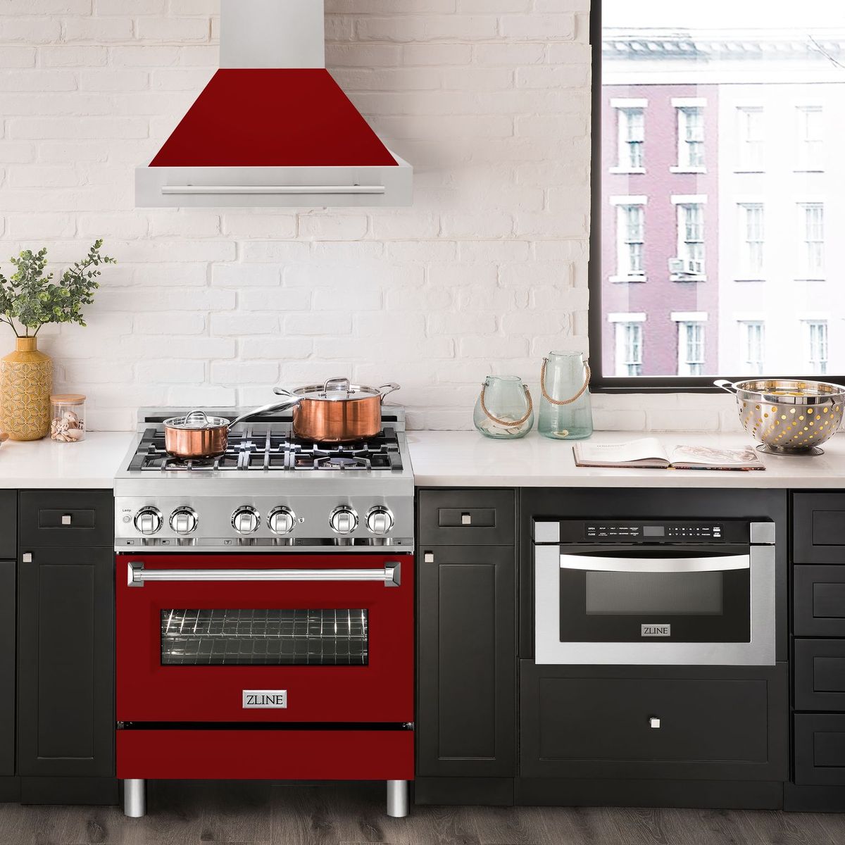 zline-30-inch-wall-mount-range-hood-stainless-steel-red-gloss-shell-4-speed-fan-led-lighting-8654stx-rg-30