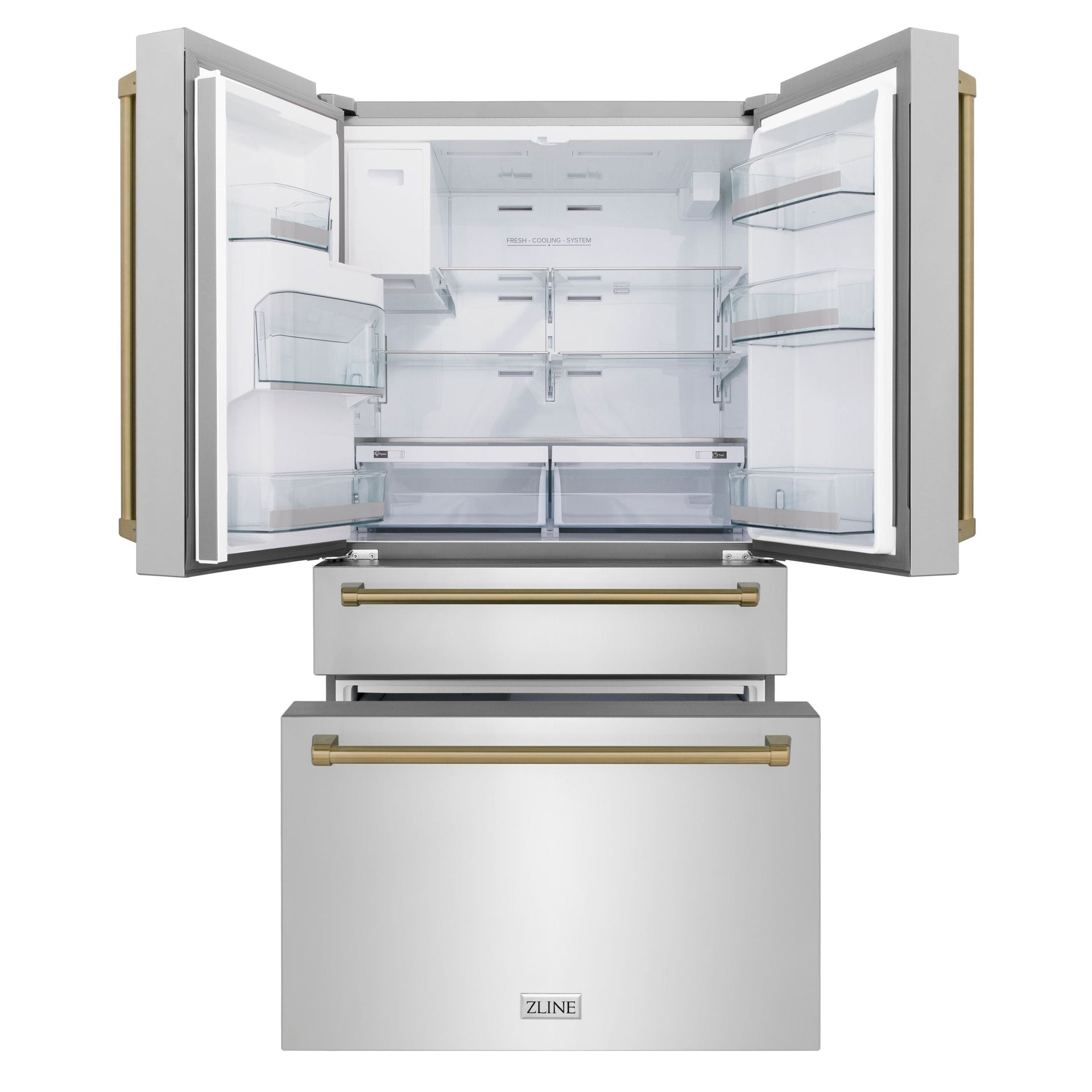 zline-autograph-package-48-dual-fuel-range-range-hood-refrigerator-with-water-and-ice-dispenser-dishwasher-with-bronze-accents