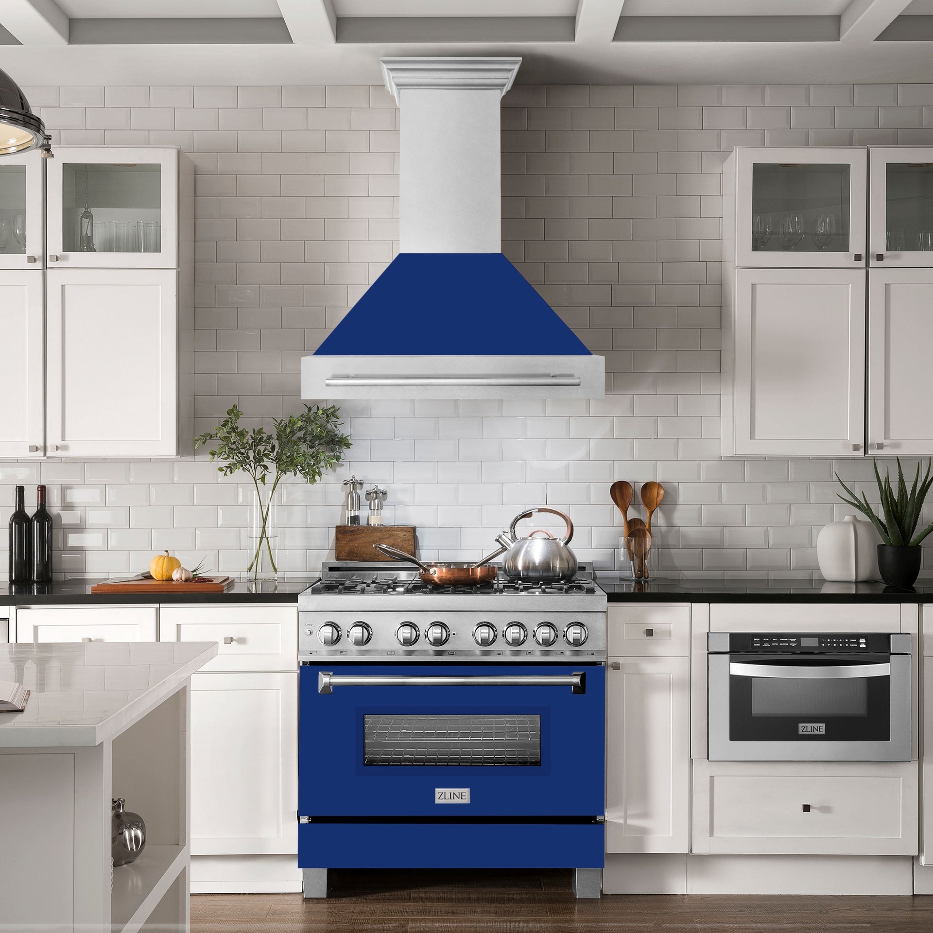 zline-36-in-wall-mount-range-hood-satin-stainless-steel-blue-gloss-shell-700-cfm-4-speed-fan-led-lighting-8654snx-bg-36