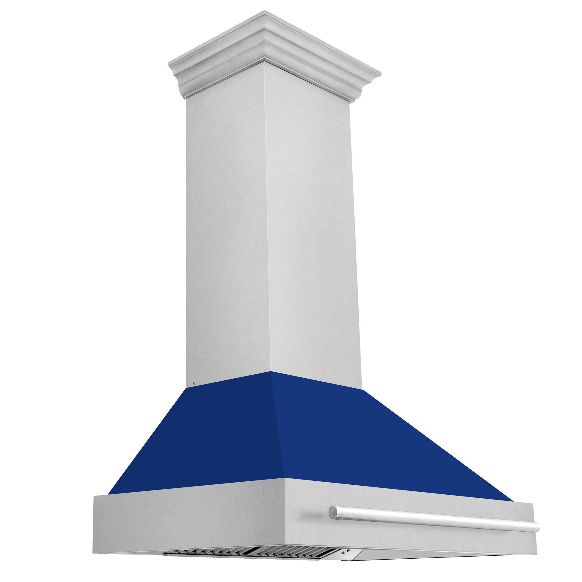 zline-36-in-wall-mount-range-hood-satin-stainless-steel-blue-gloss-shell-700-cfm-4-speed-fan-led-lighting-8654snx-bg-36