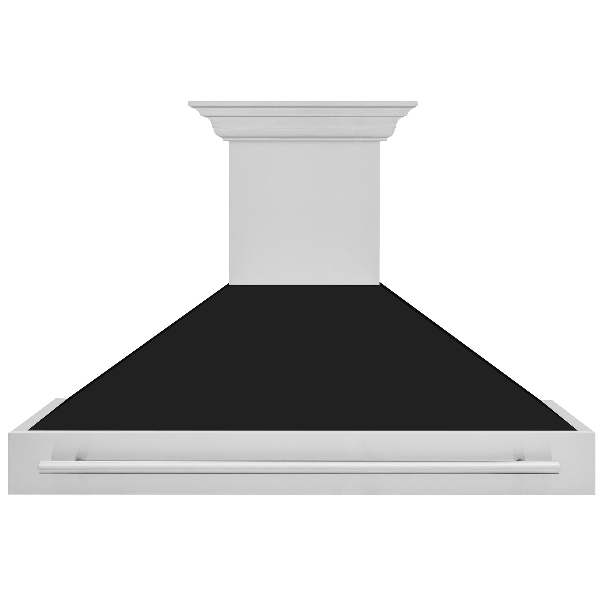zline-48-in-wall-mount-range-hood-stainless-steel-black-matte-shell-stainless-steel-handle-8654stx-blm-48