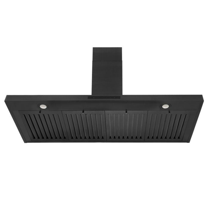 zline-appliance-package-48-rangetop-range-hood-refrigerator-dishwasher-wall-oven-in-black-stainless-steel