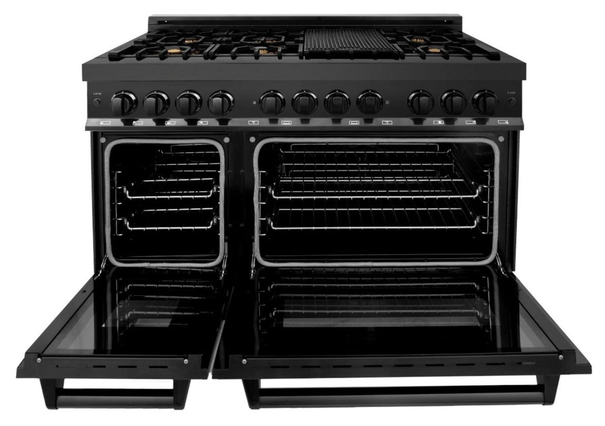 zline-appliance-package-48-in-dual-fuel-range-range-hood-microwave-and-dishwasher-in-black-stainless-steel-4kp-rabrh48-mwdwv