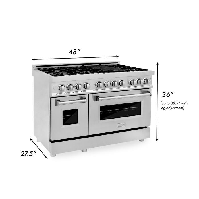 zline-appliance-package-48-in-dual-fuel-range-range-hood-microwave-oven-in-stainless-steel-3kp-rarhmwo-48