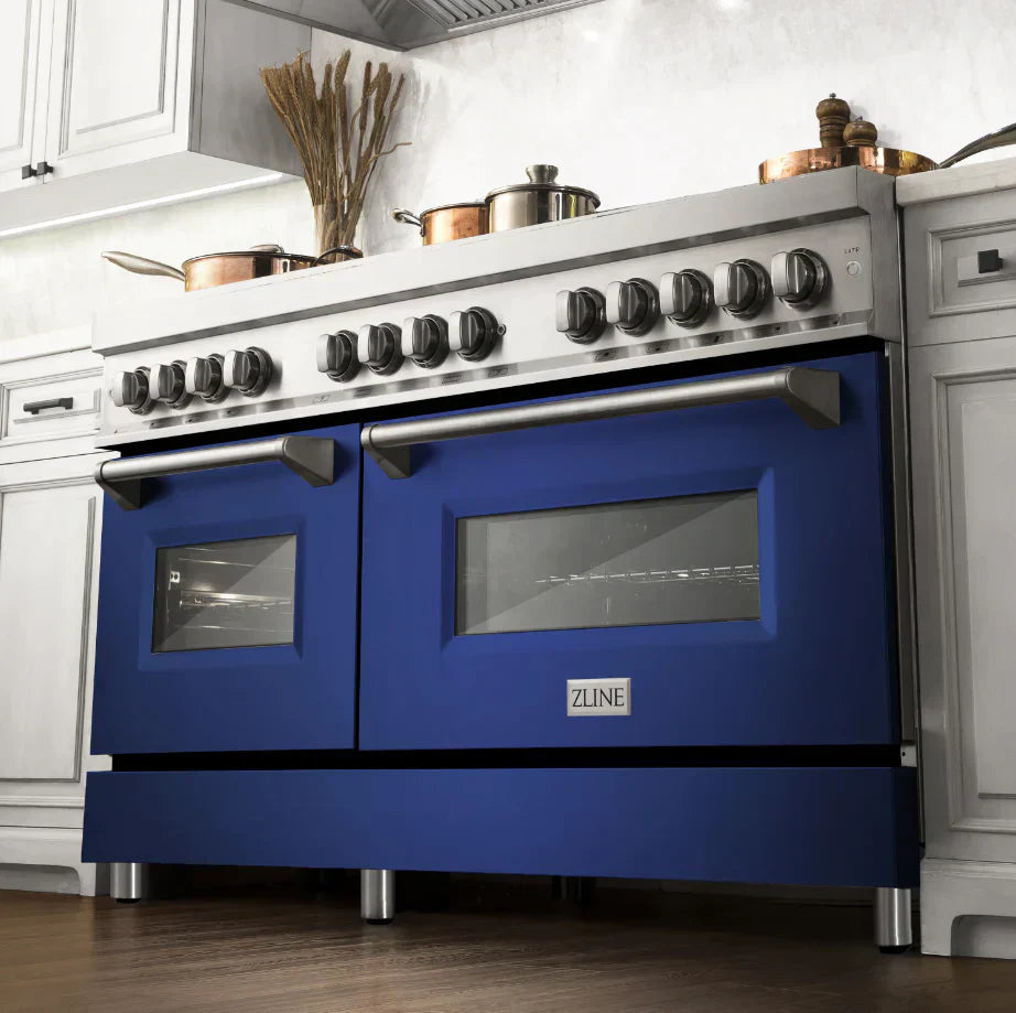 zline-60-in-legacy-dual-fuel-range-7-4-cu-ft-9-burner-gas-cooktop-double-electric-convection-ovens-satin-stainless-steel-with-blue-gloss-doors-ras-bg-60