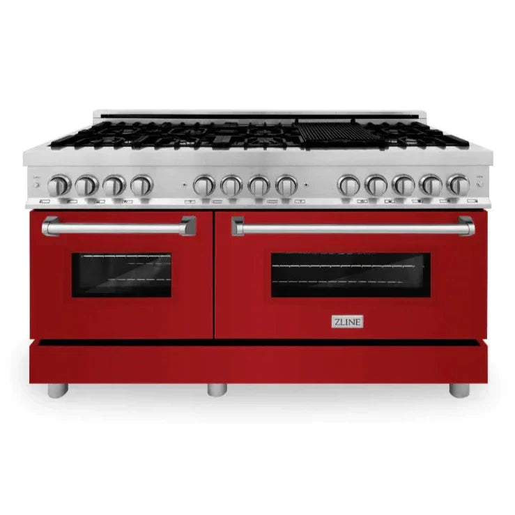 zline-60-in-legacy-dual-fuel-range-9-burner-gas-cooktop-2-electric-convection-ovens-7-4-cu-ft-satin-stainless-steel-with-red-matte-doors-ras-rm-60