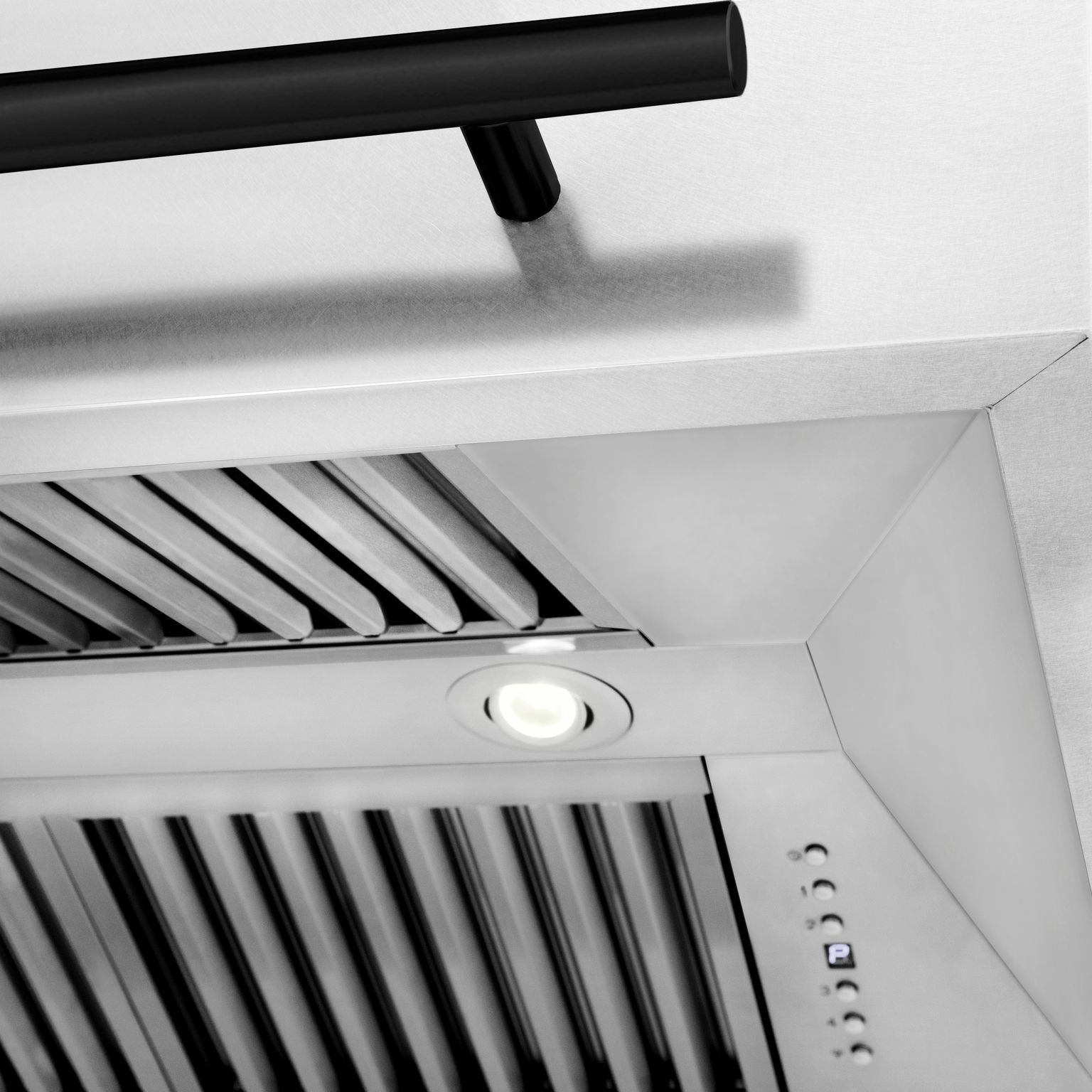 zline-36-inch-wall-mount-range-hood-satin-stainless-steel-matte-black-handle-8654snz-36-mb