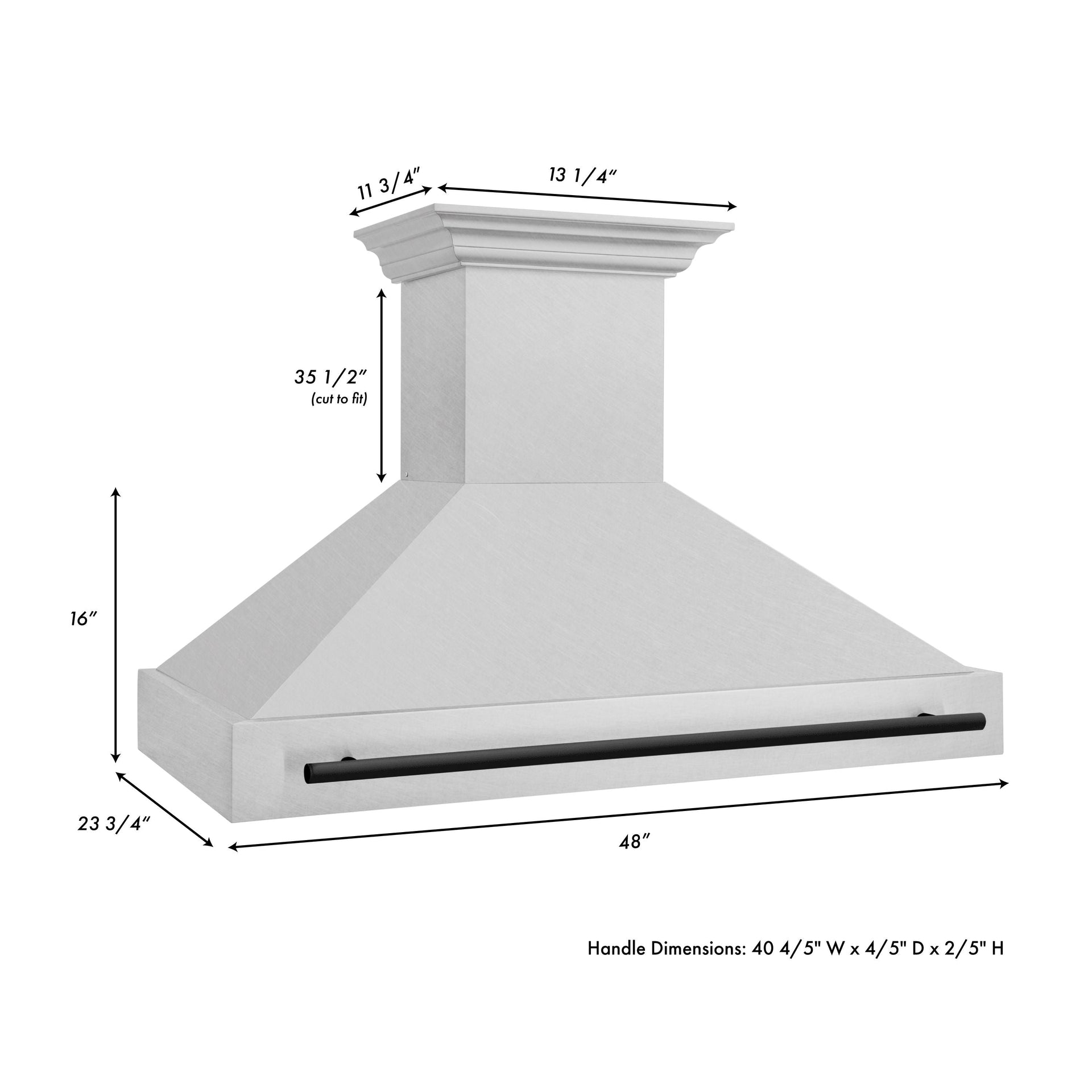 zline-48-in-wall-mount-range-hood-satin-stainless-steel-700-cfm-matte-black-handle-8654snz-48-mb
