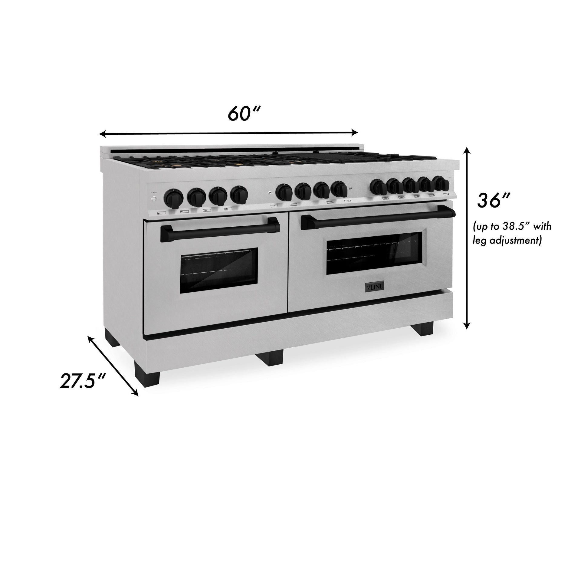 zline-autograph-edition-60-in-7-4-cu-ft-legacy-dual-fuel-range-with-9-gas-burners-and-double-electric-convection-ovens-in-satin-stainless-steel-with-matte-black-accents-rasz-sn-60-mb