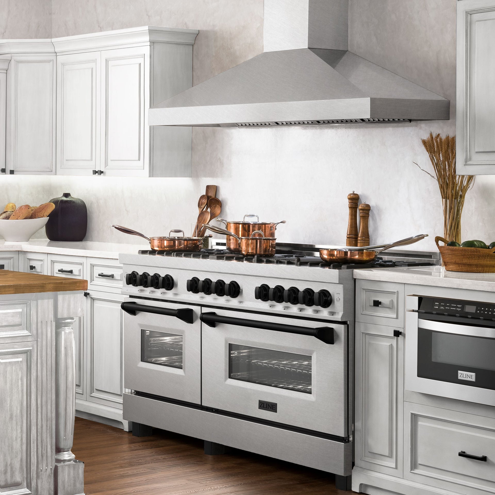 zline-autograph-edition-60-in-7-4-cu-ft-legacy-dual-fuel-range-with-9-gas-burners-and-double-electric-convection-ovens-in-satin-stainless-steel-with-matte-black-accents-rasz-sn-60-mb