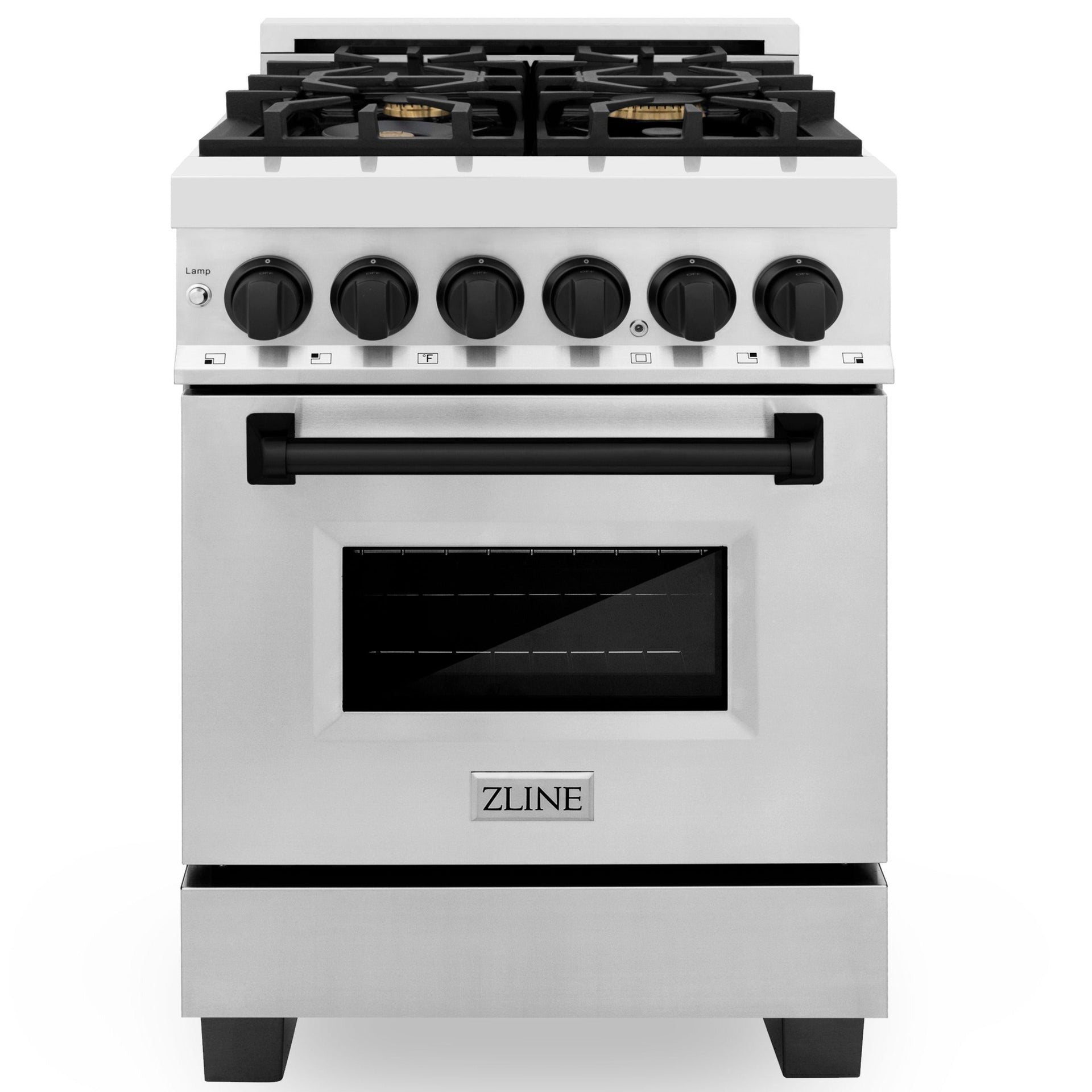 zline-autograph-24-dual-fuel-range-2-8-cu-ft-stainless-steel-with-black-matte-accents-raz-24-mb