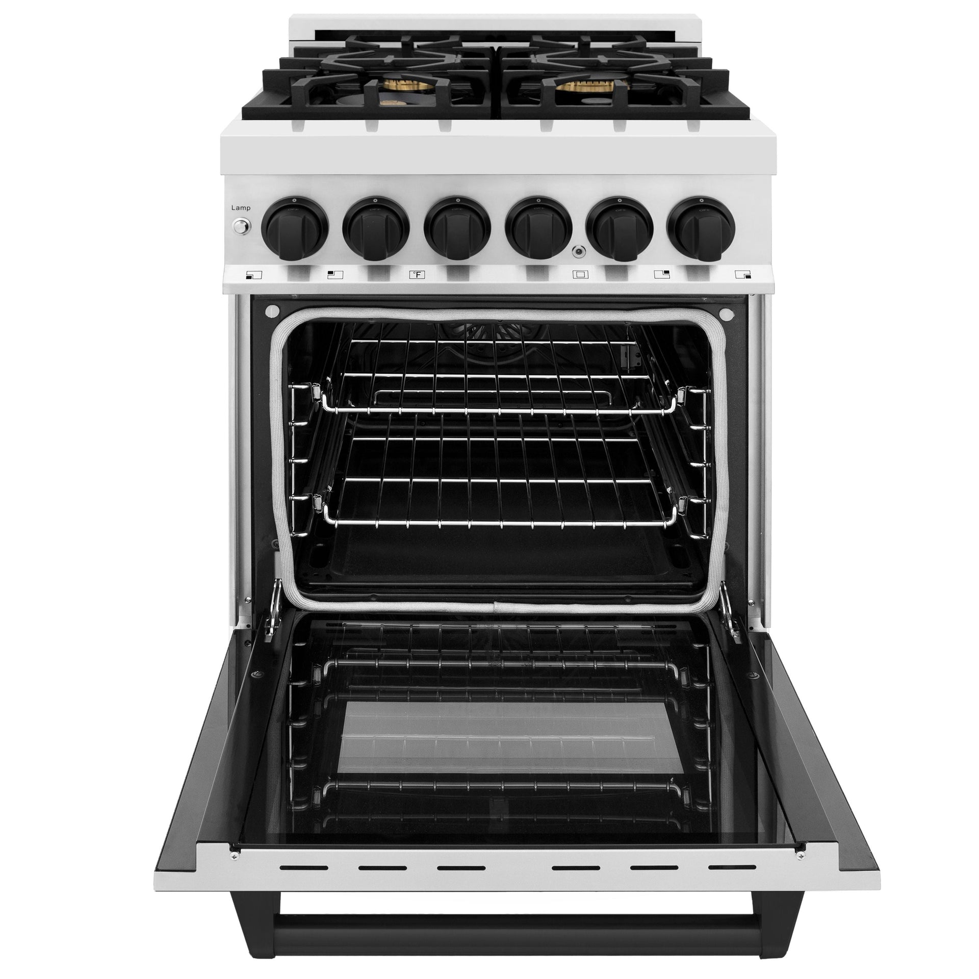 zline-autograph-24-dual-fuel-range-2-8-cu-ft-stainless-steel-with-black-matte-accents-raz-24-mb