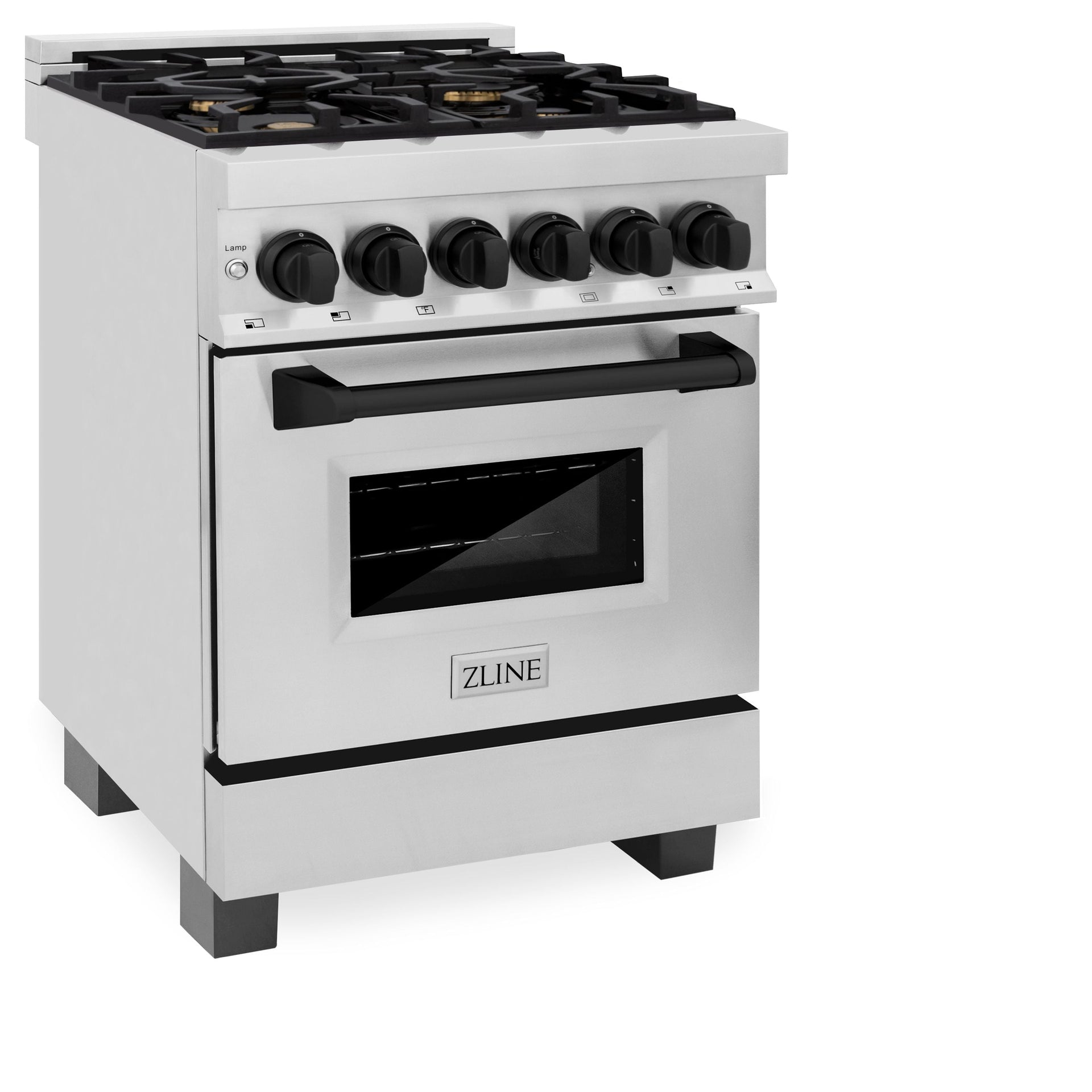 zline-autograph-24-dual-fuel-range-2-8-cu-ft-stainless-steel-with-black-matte-accents-raz-24-mb