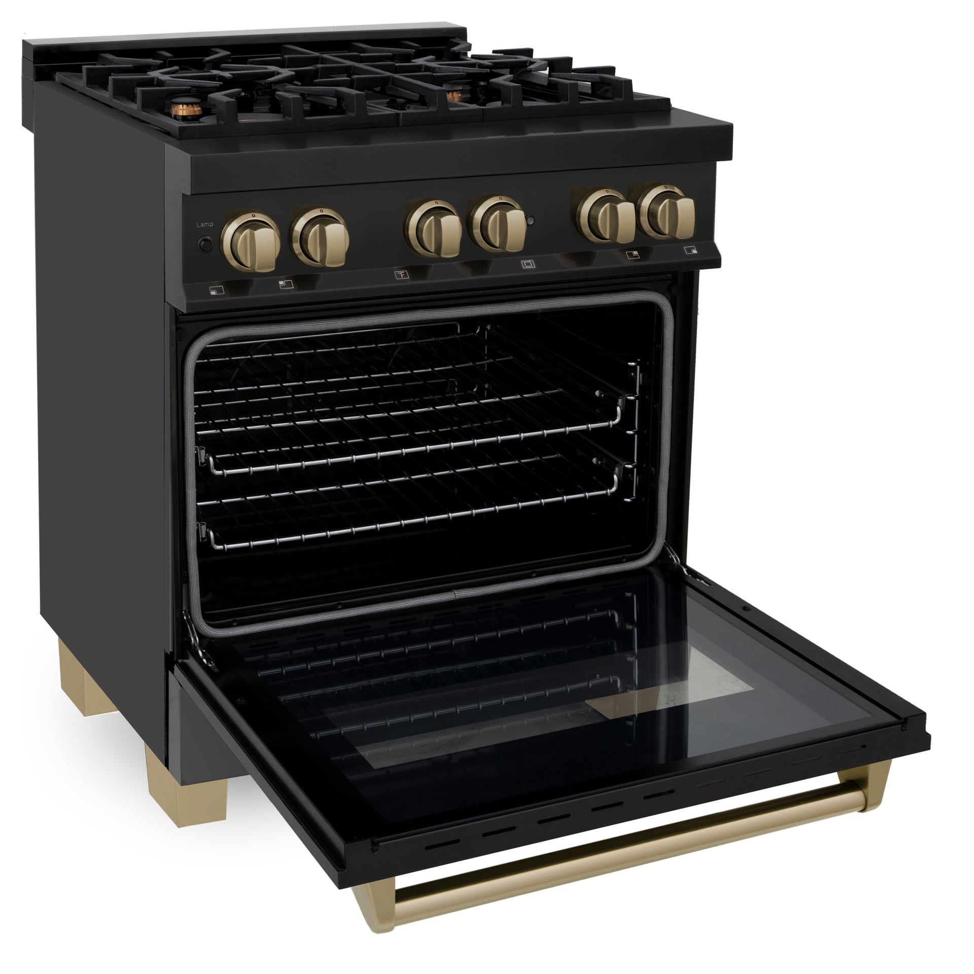 zline-autograph-edition-30-in-4-0-cu-ft-dual-fuel-range-with-4-burner-gas-cooktop-and-electric-convection-oven-in-stainless-steel-with-champagne-bronze-accents-rabz-30-cb