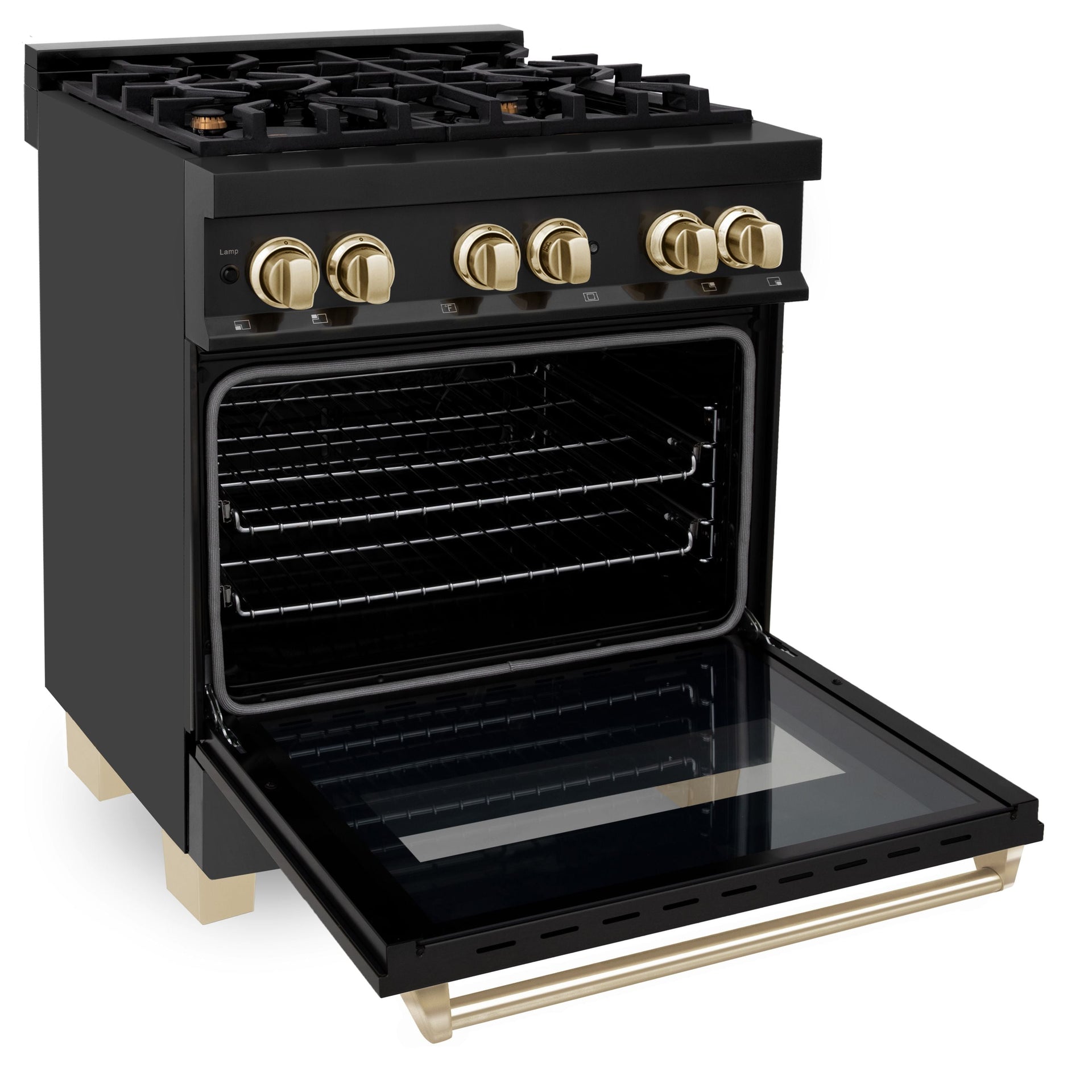 zline-autograph-edition-30-in-4-0-cu-ft-dual-fuel-range-in-black-stainless-steel-with-gold-accents-rabz-30-g