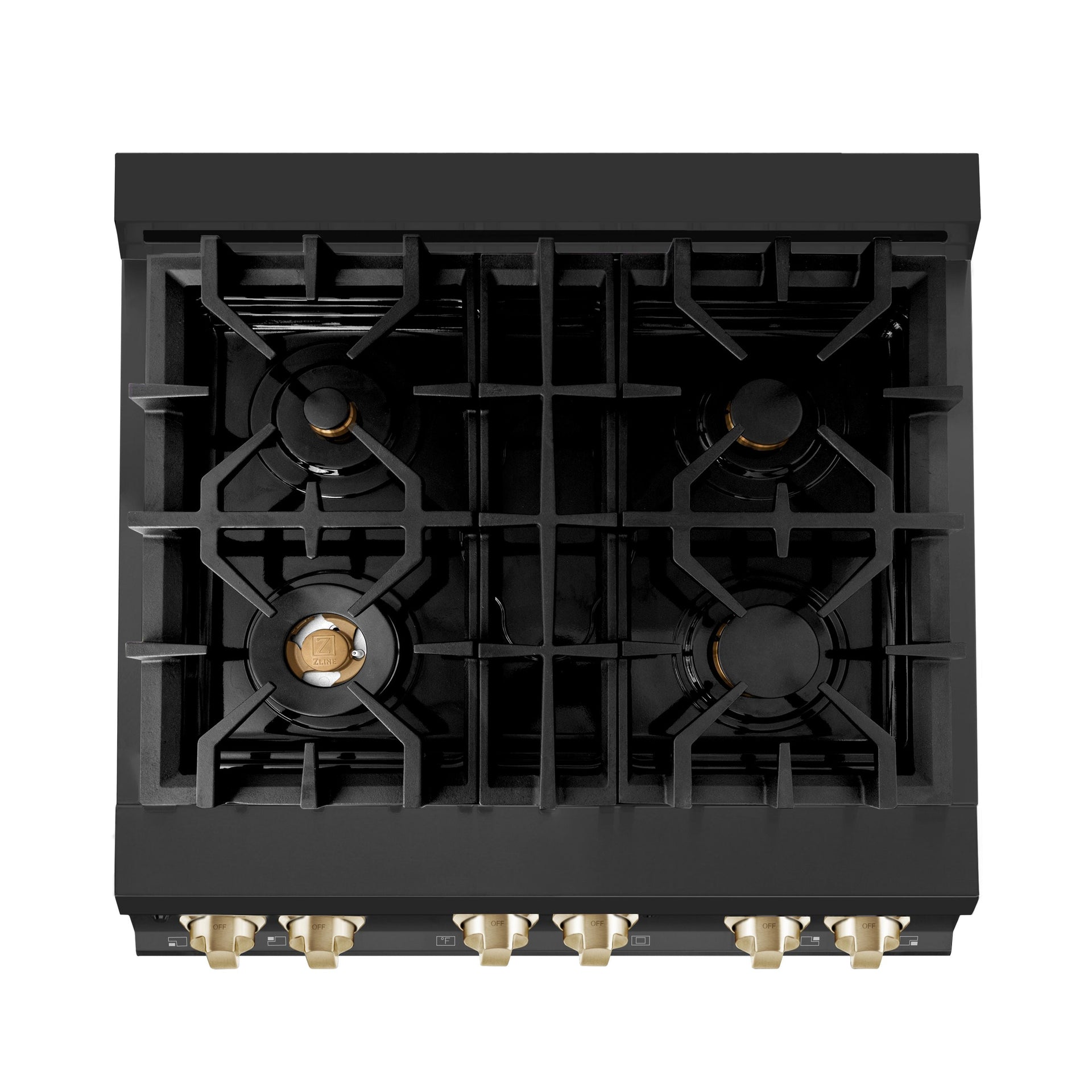 zline-autograph-edition-30-in-4-0-cu-ft-dual-fuel-range-in-black-stainless-steel-with-gold-accents-rabz-30-g