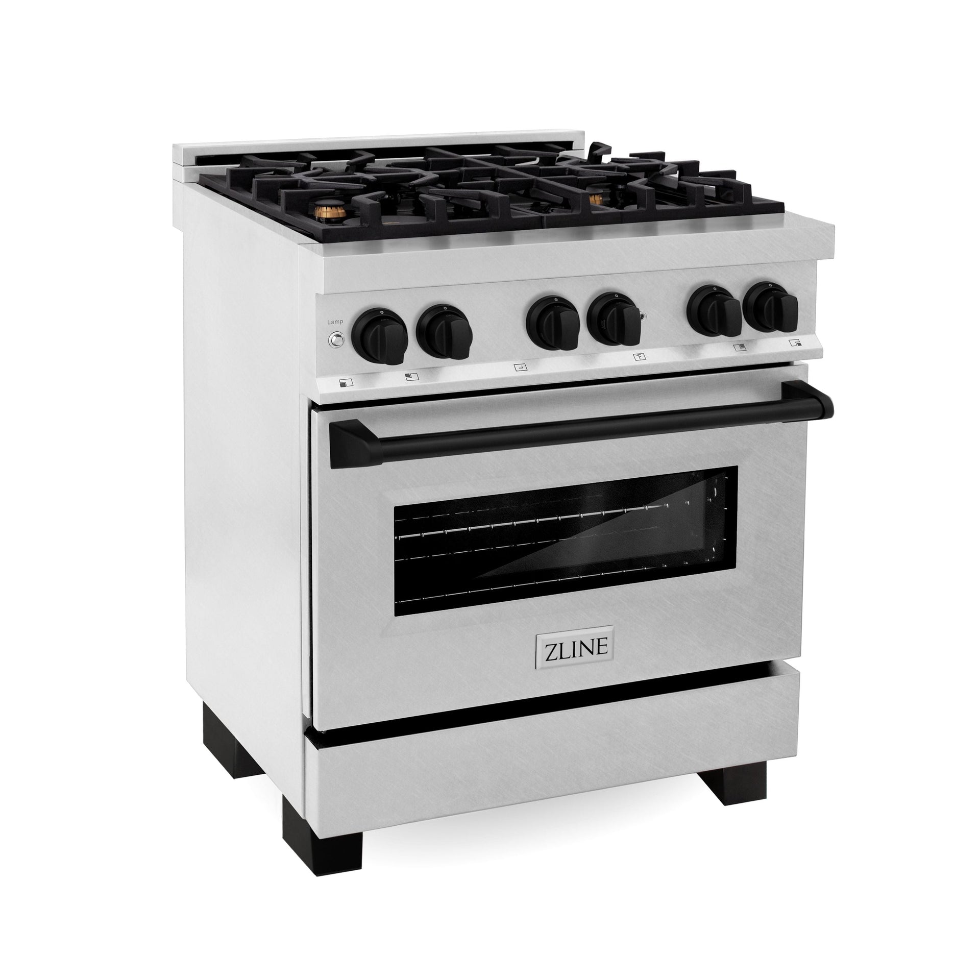 zline-autograph-edition-legacy-30-dual-fuel-range-4-0-cu-ft-electric-convection-oven-4-burner-gas-cooktop-satin-stainless-steel-with-matte-black-accents-rasz-sn-30-mb