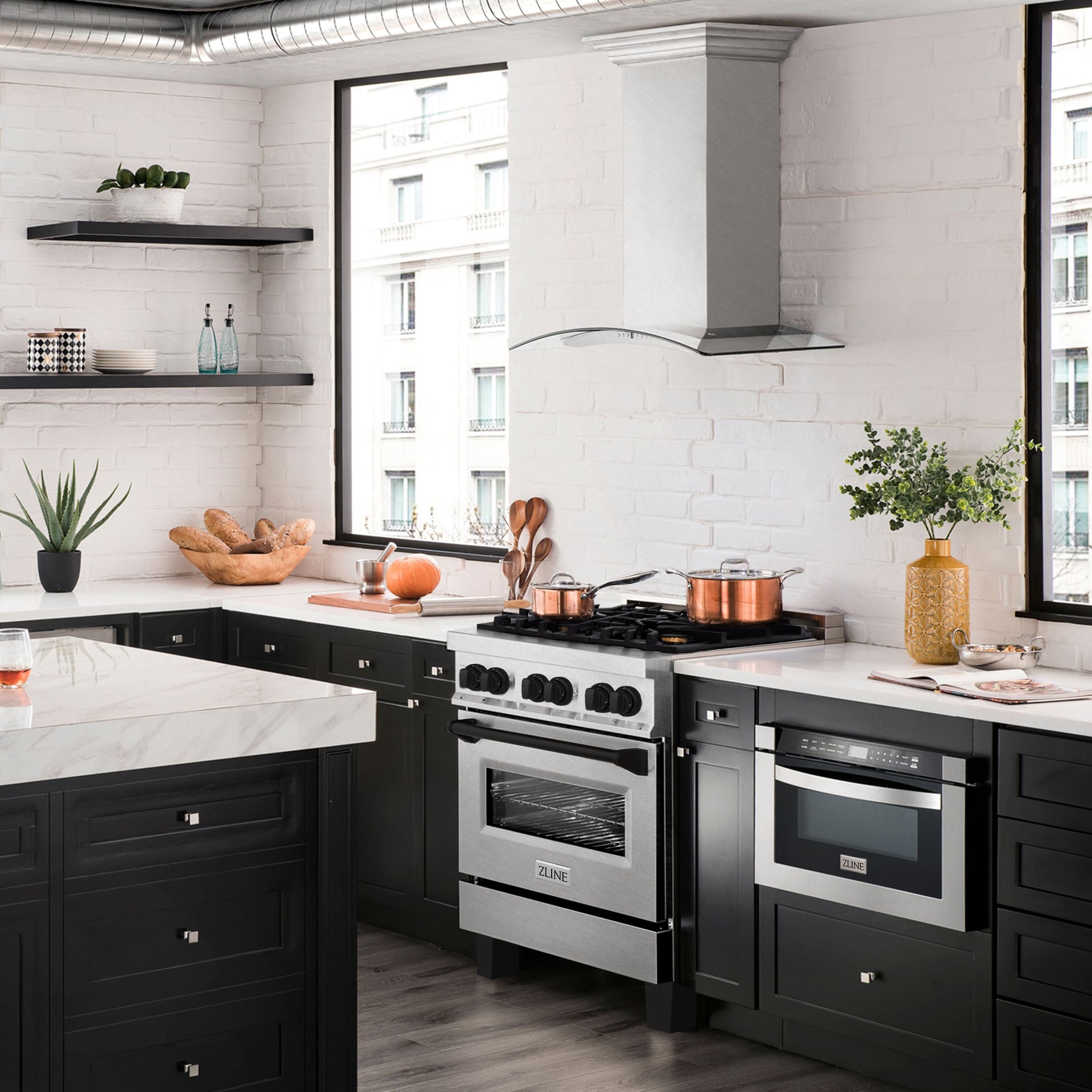 zline-autograph-edition-legacy-30-dual-fuel-range-4-0-cu-ft-electric-convection-oven-4-burner-gas-cooktop-satin-stainless-steel-with-matte-black-accents-rasz-sn-30-mb