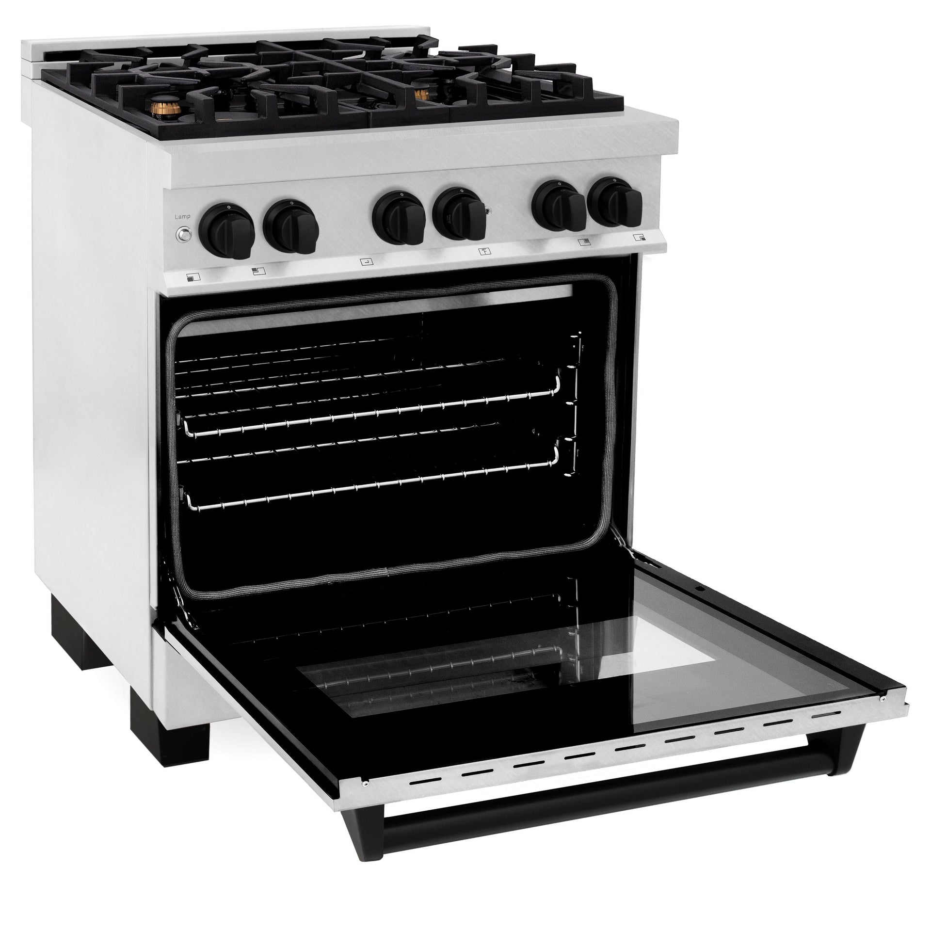 zline-autograph-edition-legacy-30-dual-fuel-range-4-0-cu-ft-electric-convection-oven-4-burner-gas-cooktop-satin-stainless-steel-with-matte-black-accents-rasz-sn-30-mb