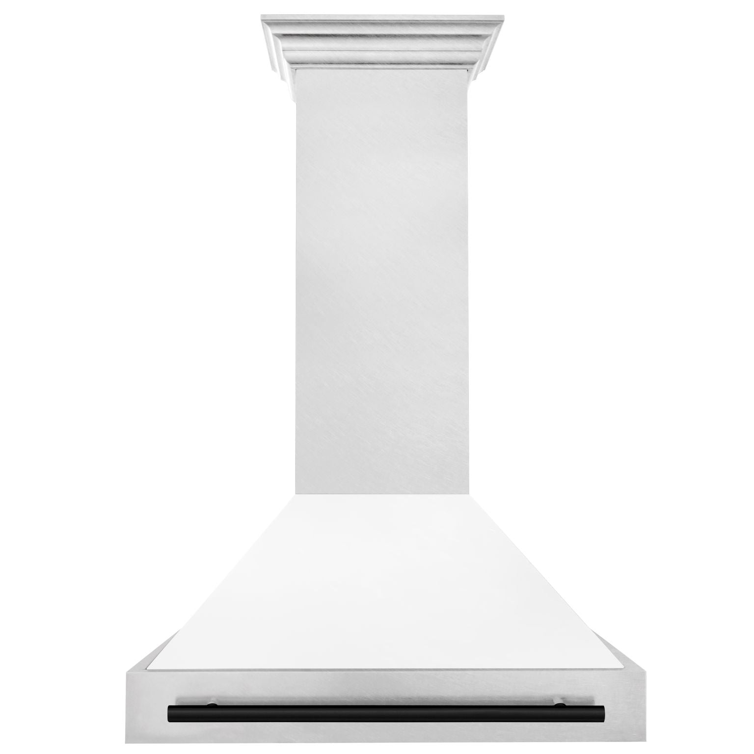 zline-36-in-wall-mount-range-hood-satin-stainless-steel-white-matte-shell-700-cfm-matte-black-handle-8654snz-wm36-mb