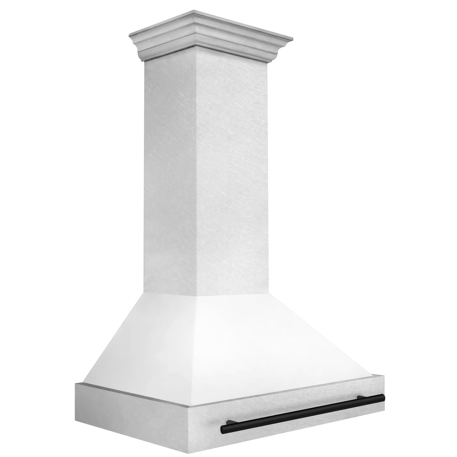 zline-36-in-wall-mount-range-hood-satin-stainless-steel-white-matte-shell-700-cfm-matte-black-handle-8654snz-wm36-mb