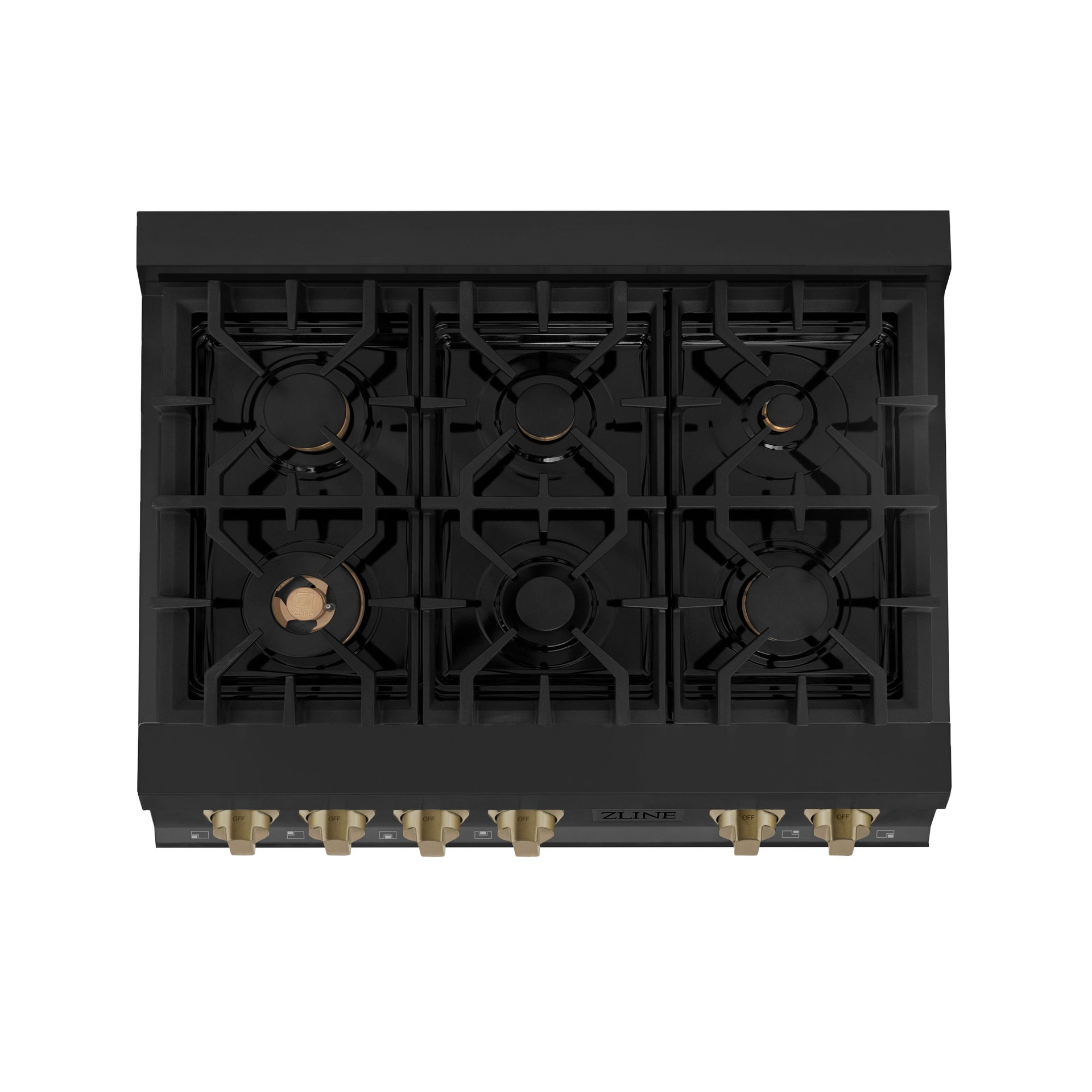 zline-autograph-edition-36-inch-gas-rangetop-in-black-stainless-steel-and-champagne-bronze-accents-rtbz-36-cb