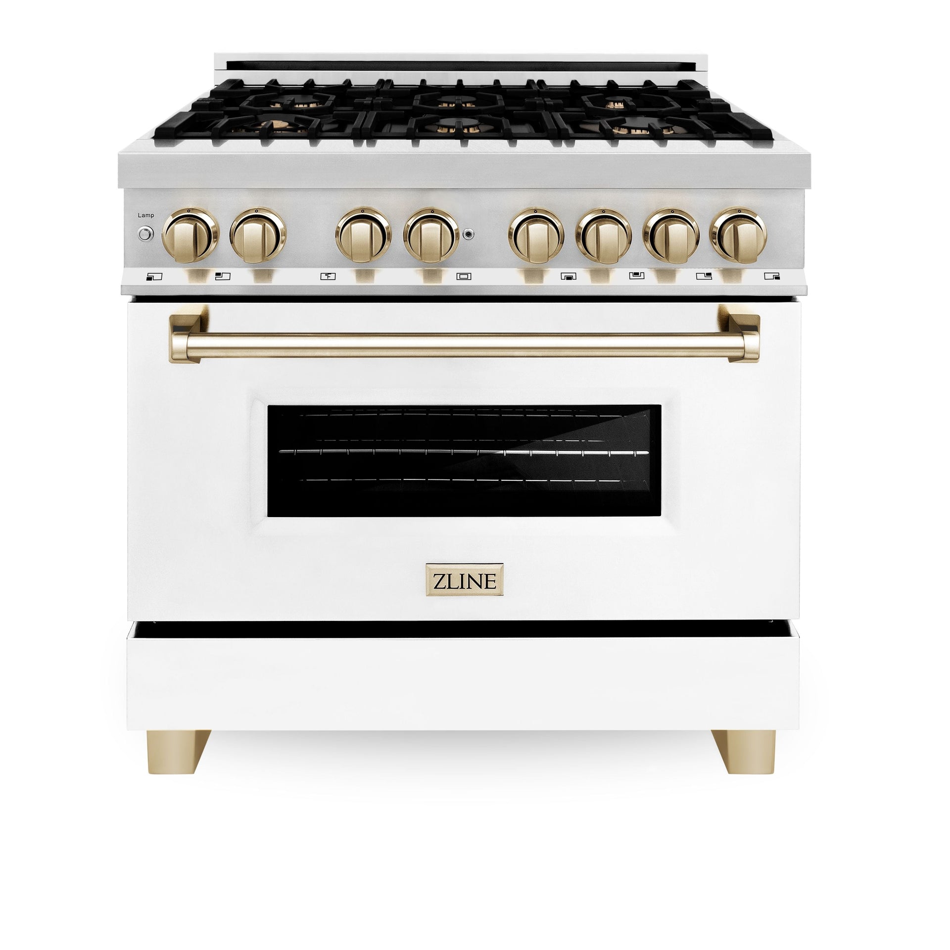 zline-kitchen-and-bath-autograph-package-36-in-dual-fuel-range-range-hood-dishwasher-in-white-matte-with-gold-accents-3akp-rawmrhdwm36-g