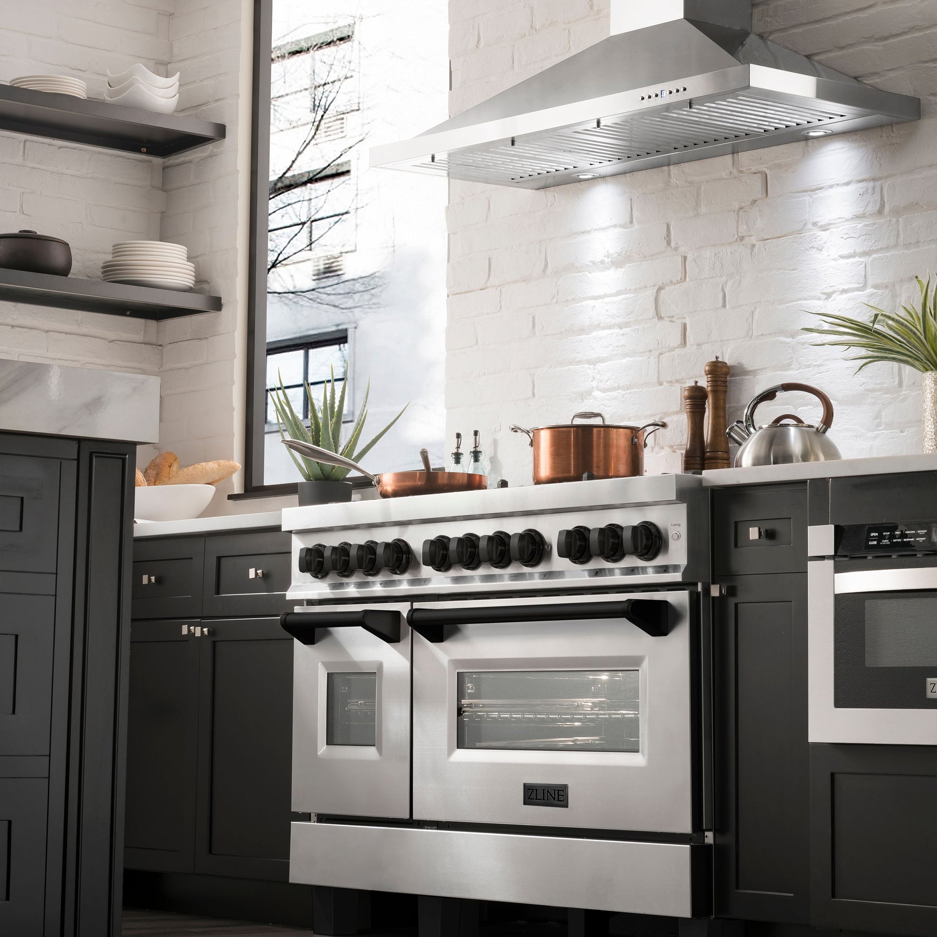 zline-autograph-package-48-in-dual-fuel-range-range-hood-dishwasher-in-stainless-steel-with-matte-black-accents-3akp-rarhdwm48-mb