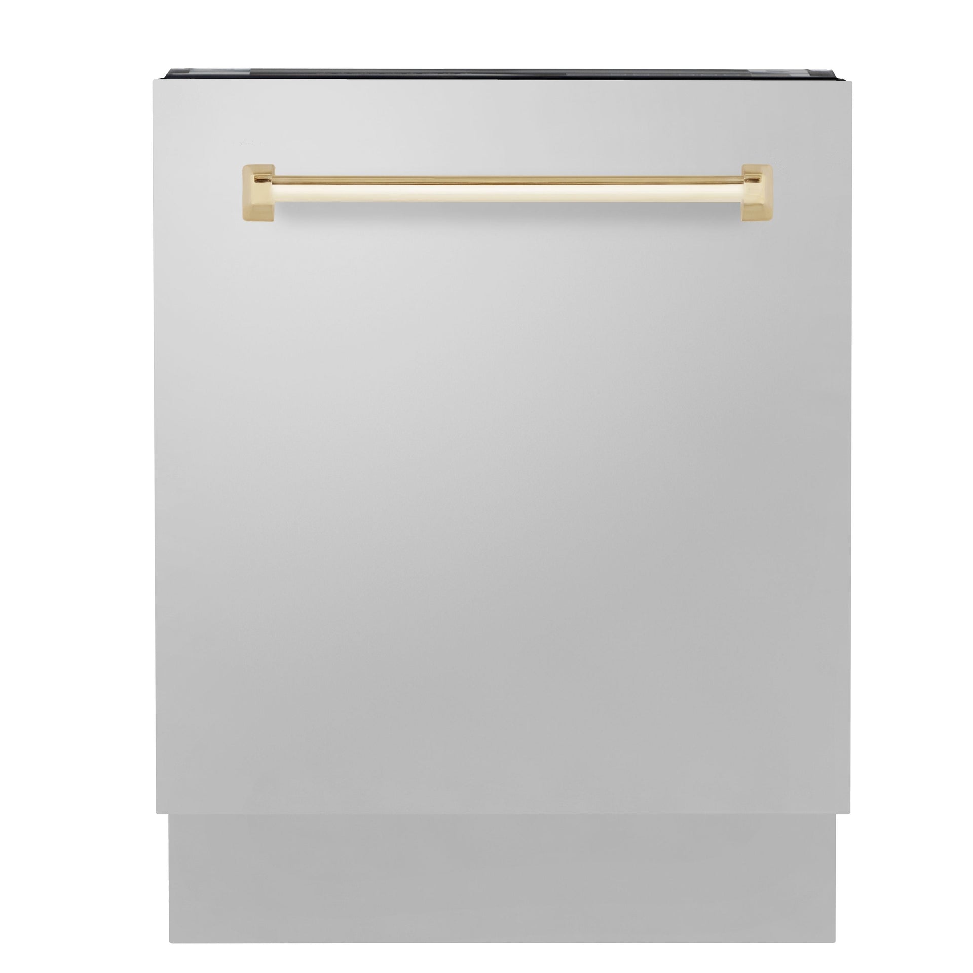 zline-autograph-series-24-inch-tall-dishwasher-in-stainless-steel-with-gold-handle-dwvz-304-24-g