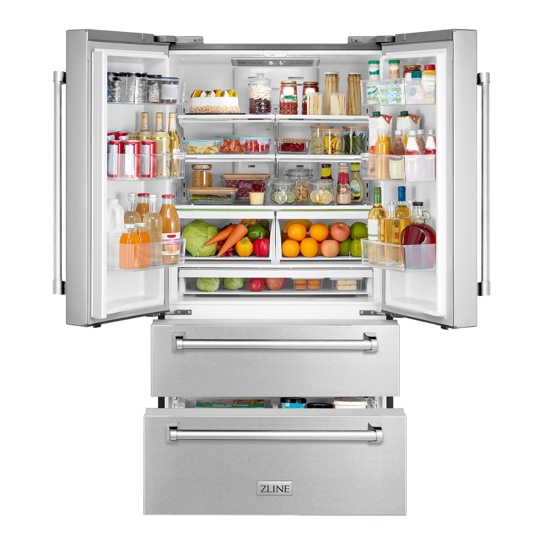 zline-4-piece-appliance-package-48-in-rangetop-wall-oven-refrigerator-and-microwave-oven-in-stainless-steel-4kpr-rt48-mwaws